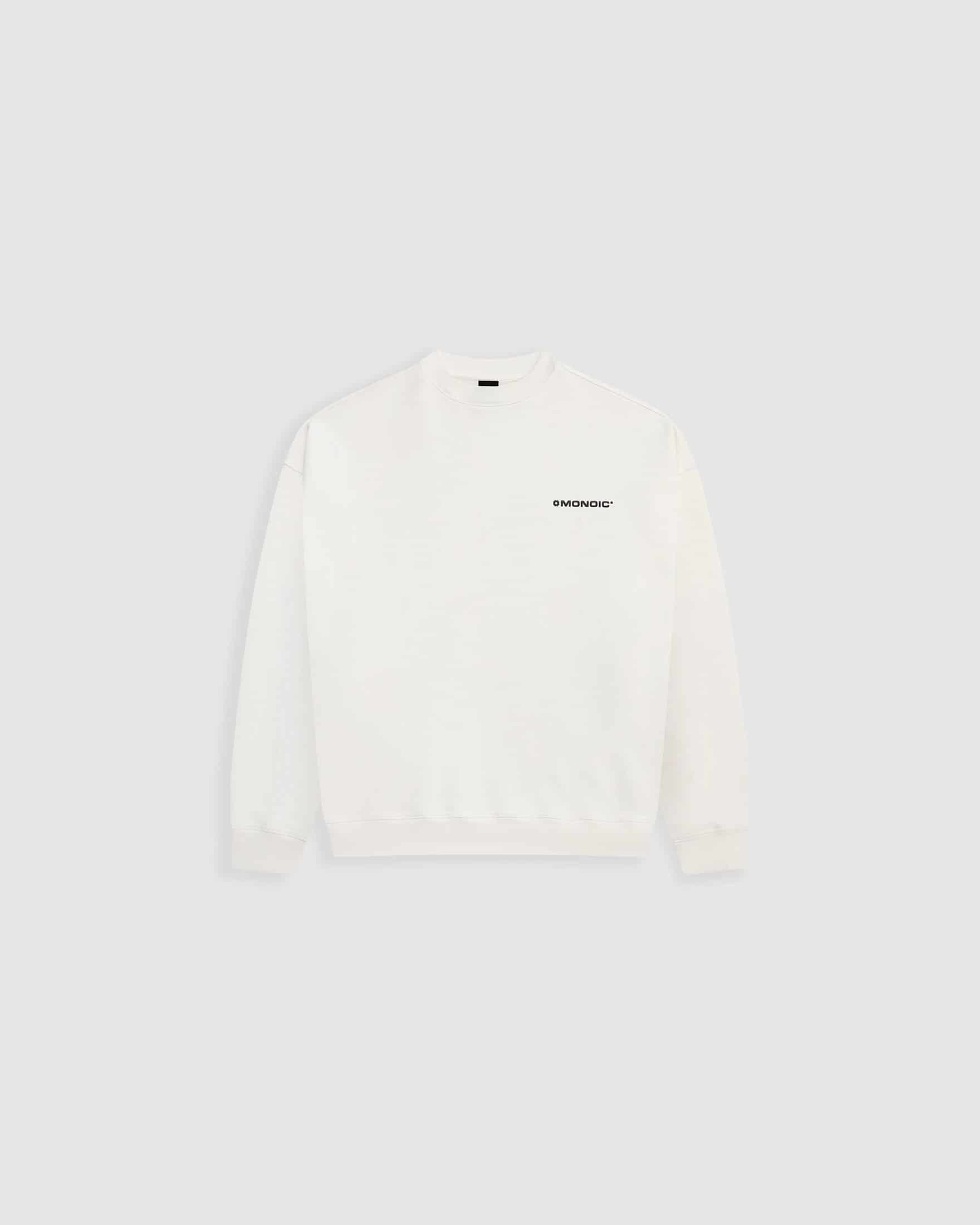 Crewneck Oversized Básico V3 - Off White - miniatura 1