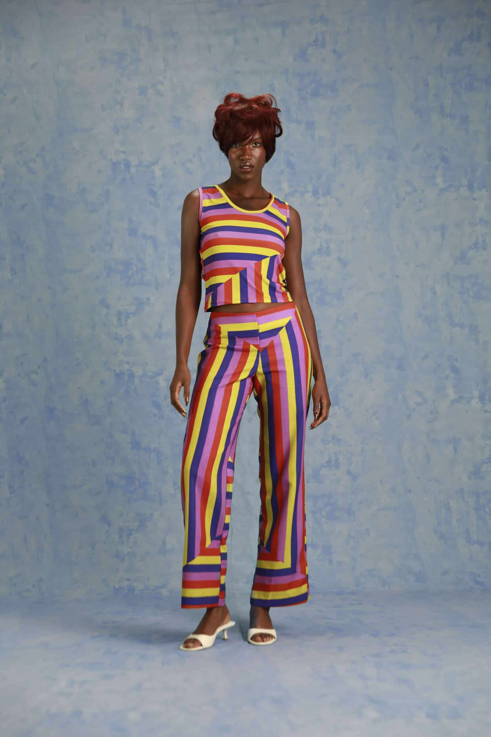 Roena Pants in Malba Stripes - miniatura 1