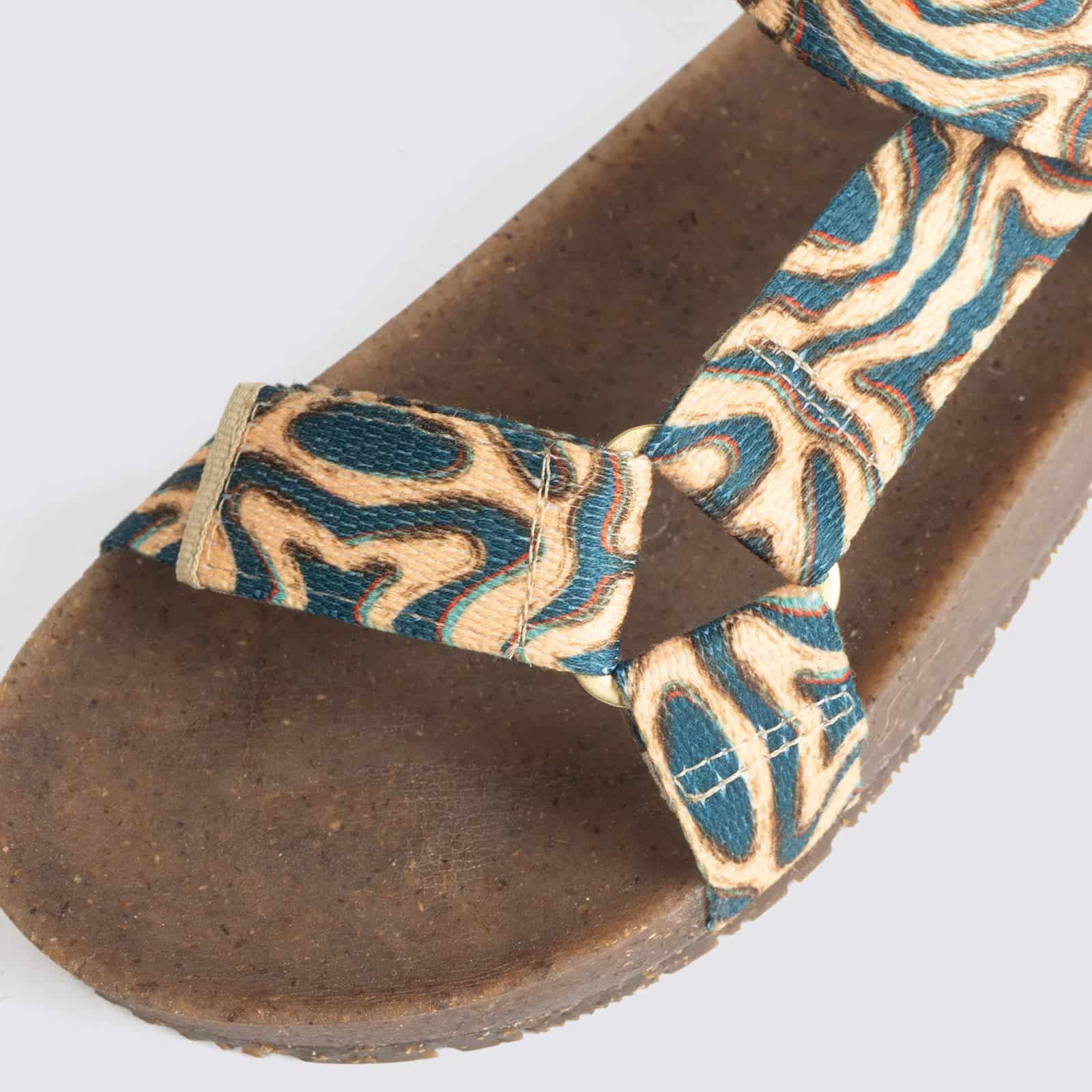Sandalias Reata "Made for the Sea" Azul Estuario - miniatura 7