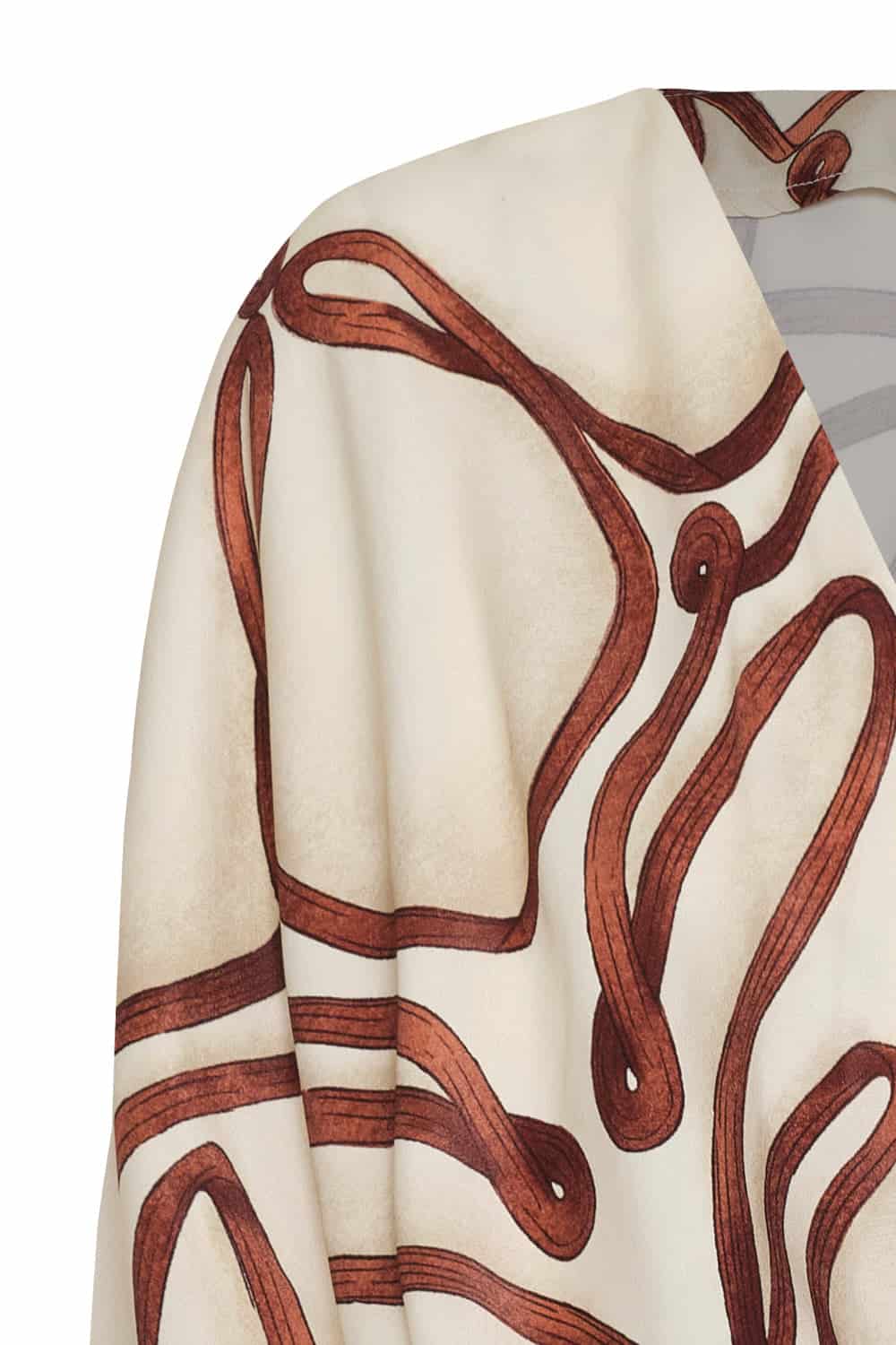 Blusa goya natural terracota - miniatura 2