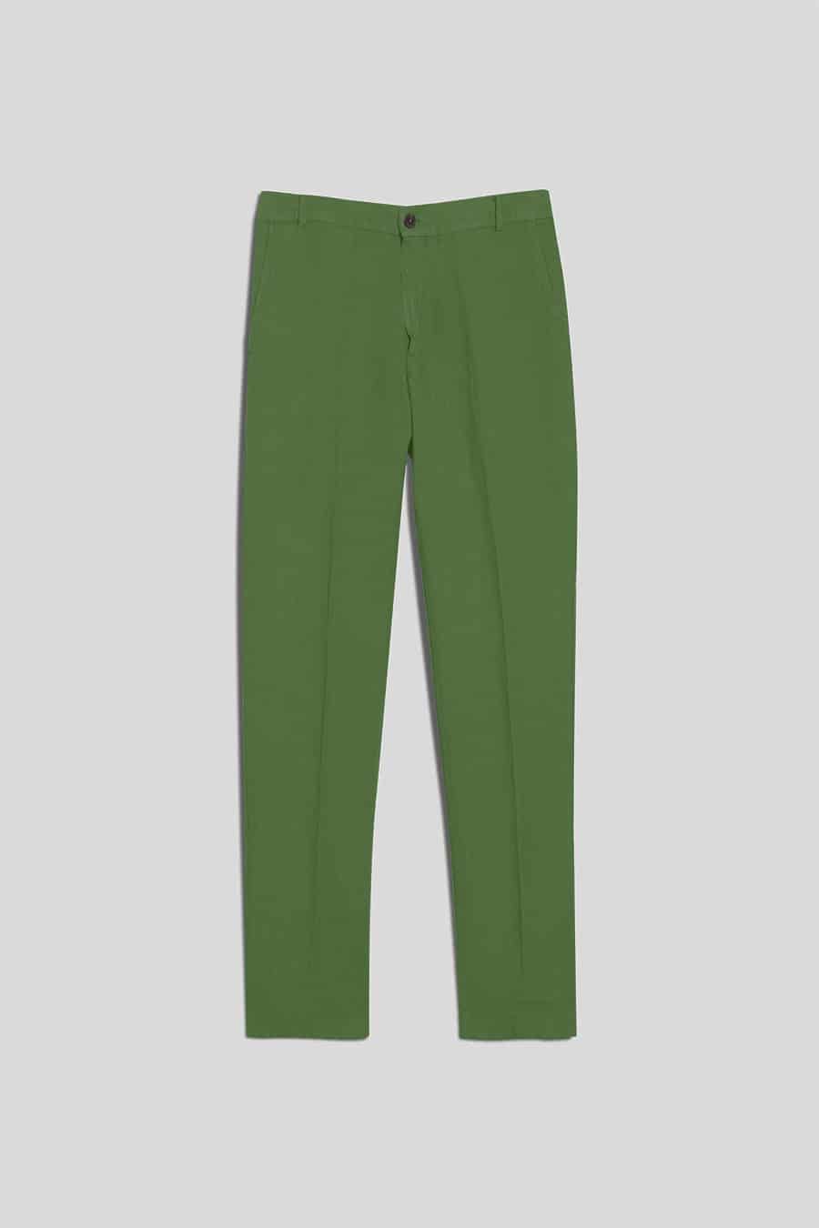 Men's linen pants cactus - miniatura 1