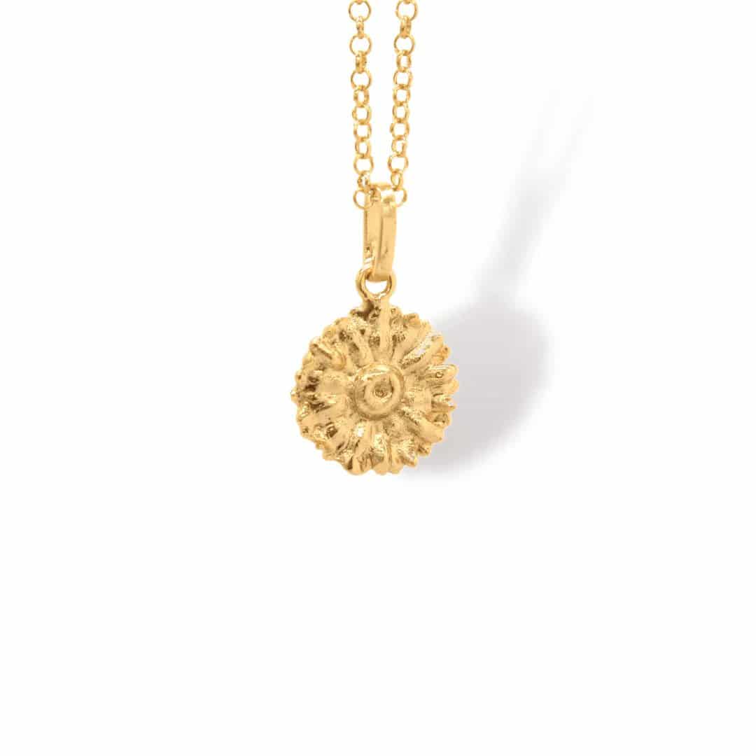 Cadena con flor de margarita pequeña - miniatura 1