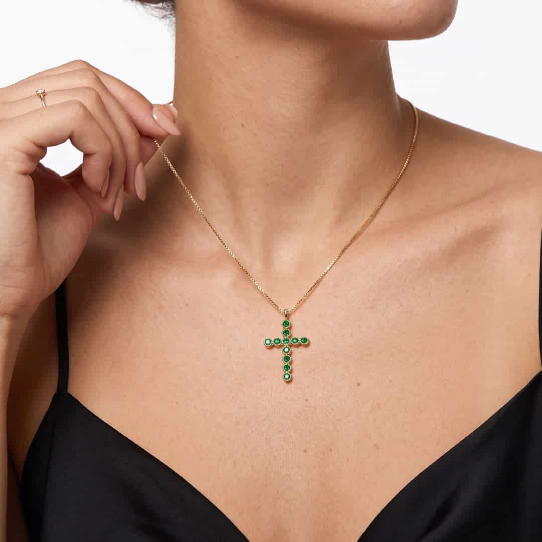 Collar Eternity Esmeralda - miniatura 4