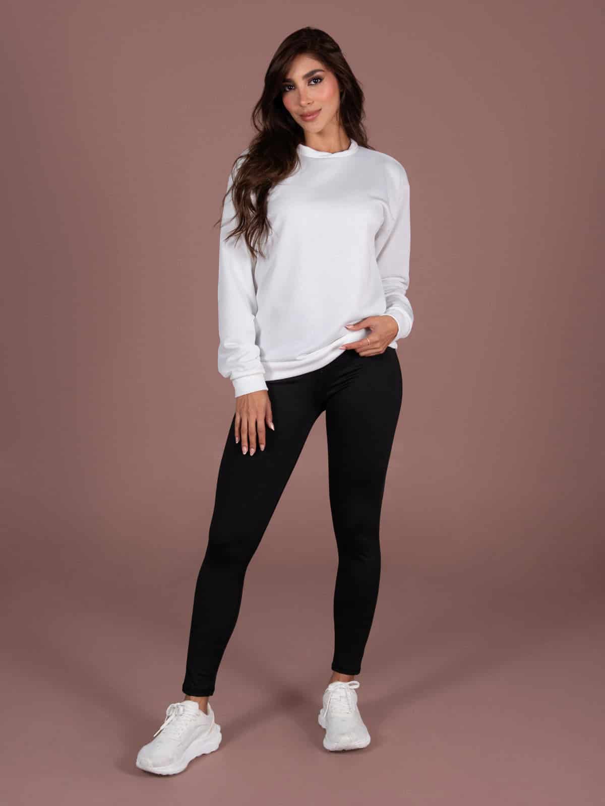 BUZO UNISEX SORONA BLANCO - miniatura 2