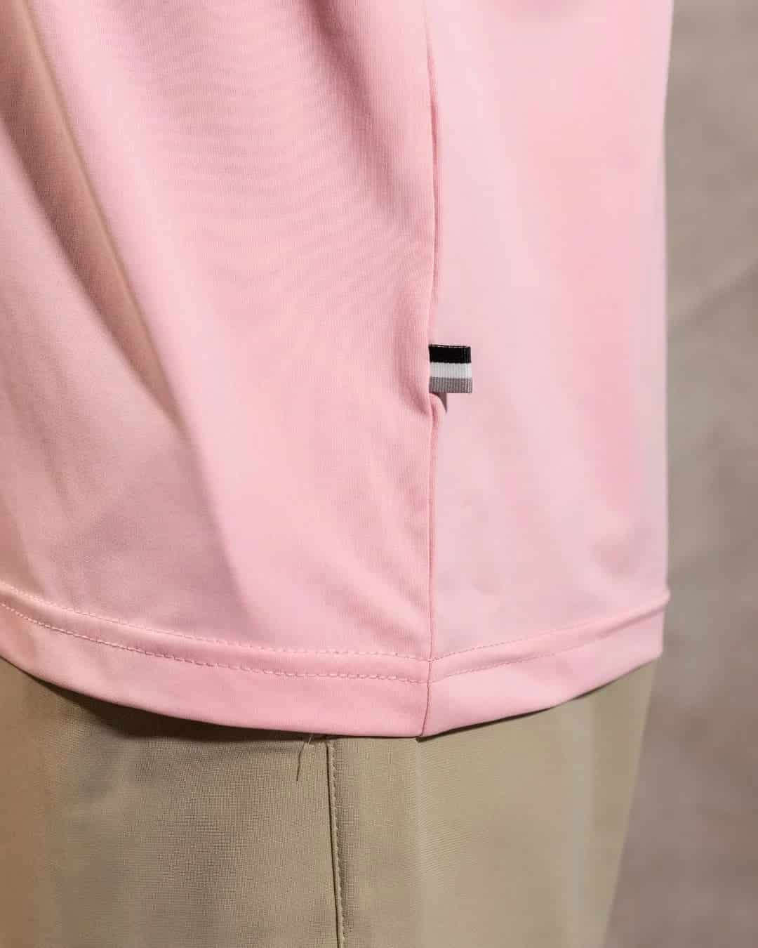 Camiseta Performance Antiarrugas Rosado Peach - miniatura 5