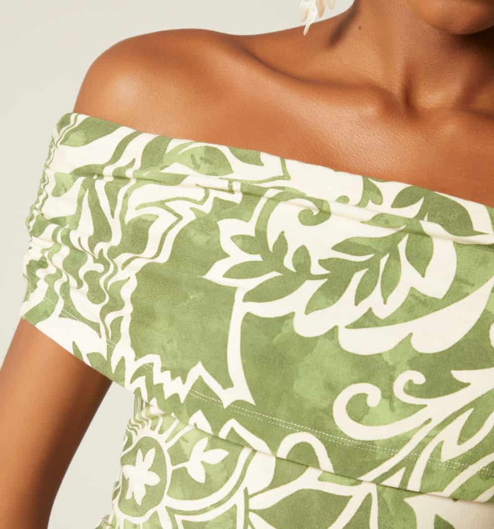 Blusa escote bandeja - miniatura 3