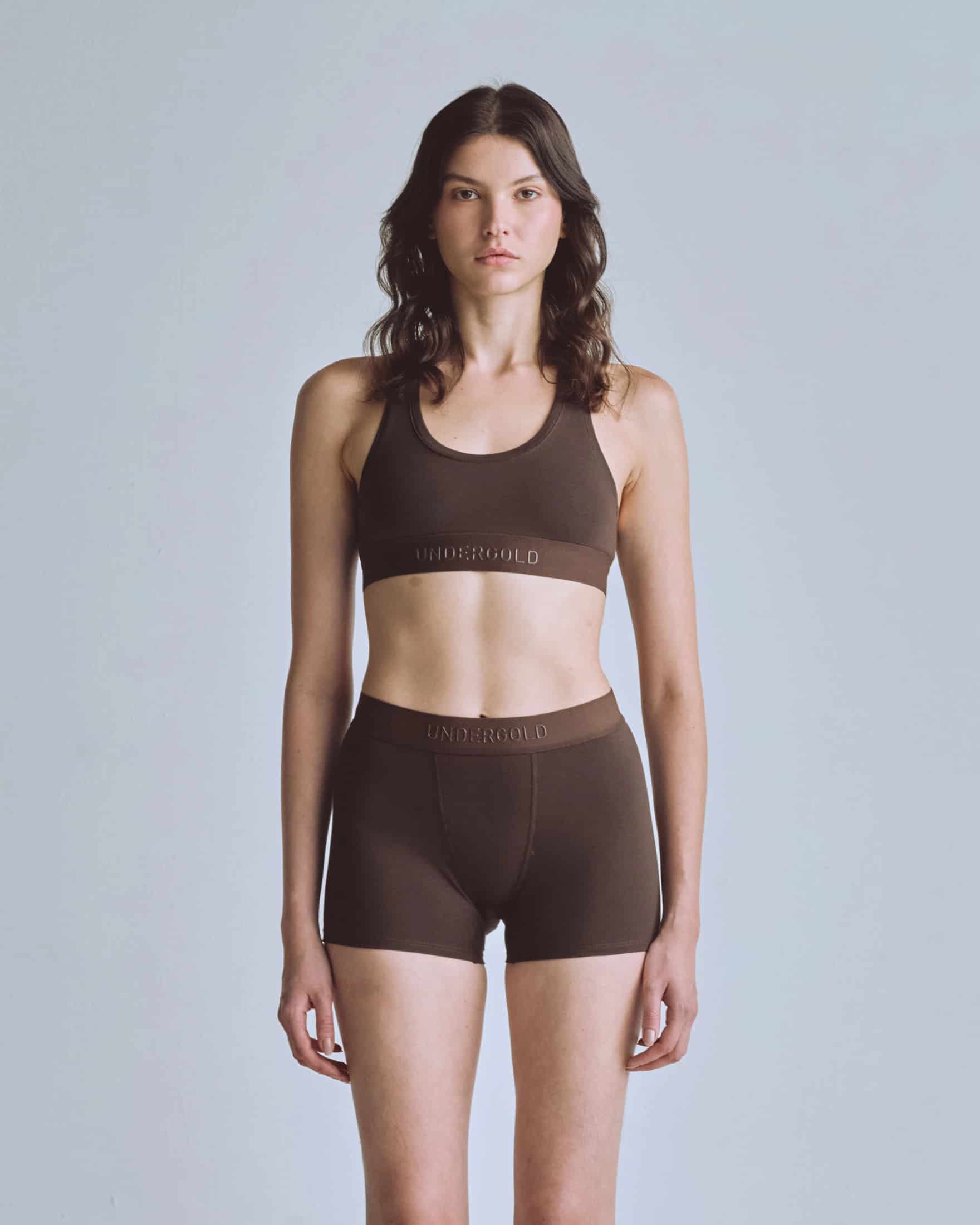 Basics Underwear Top Brown - miniatura 2