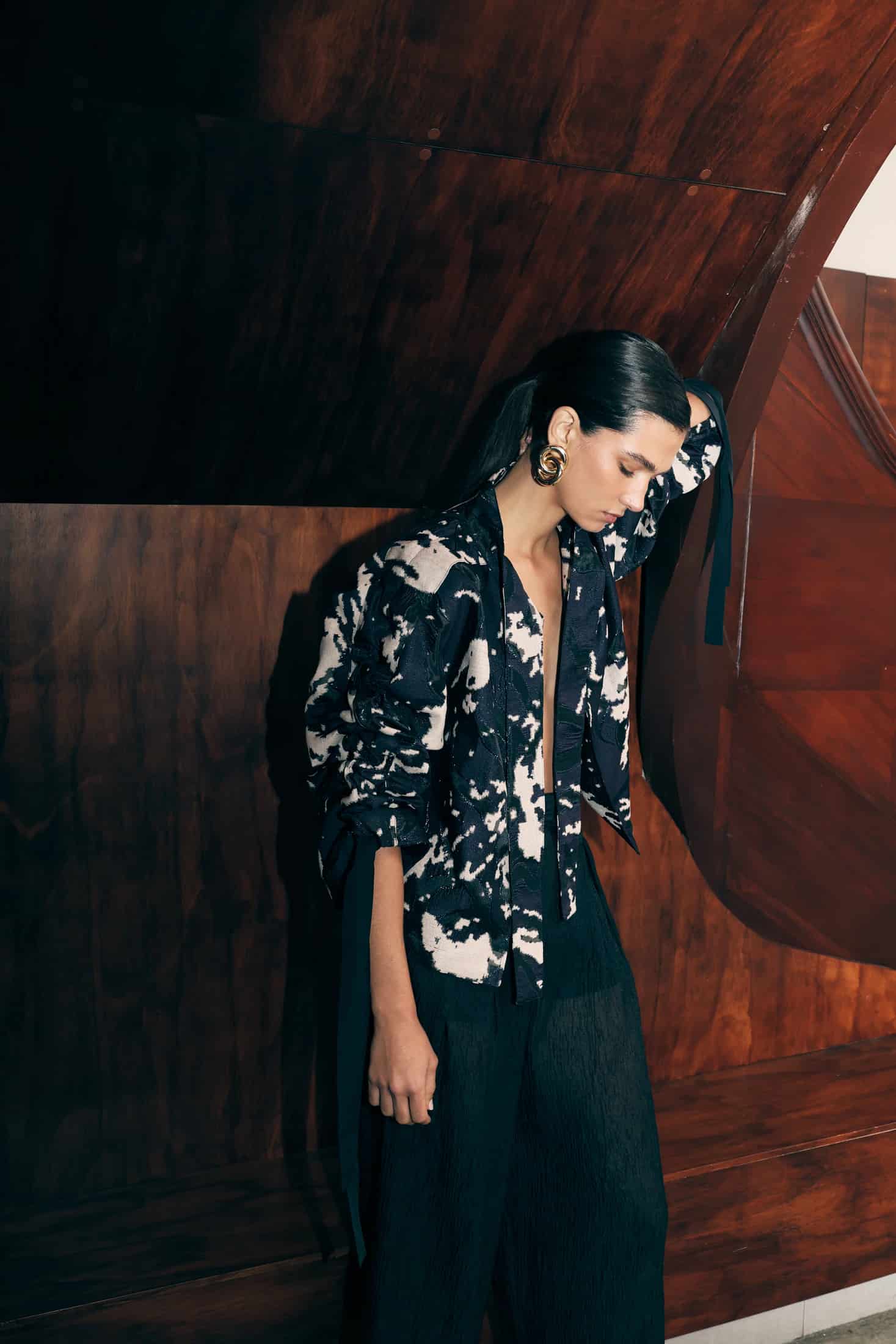 CHAQUETA AKRA JACQUARD - miniatura 2
