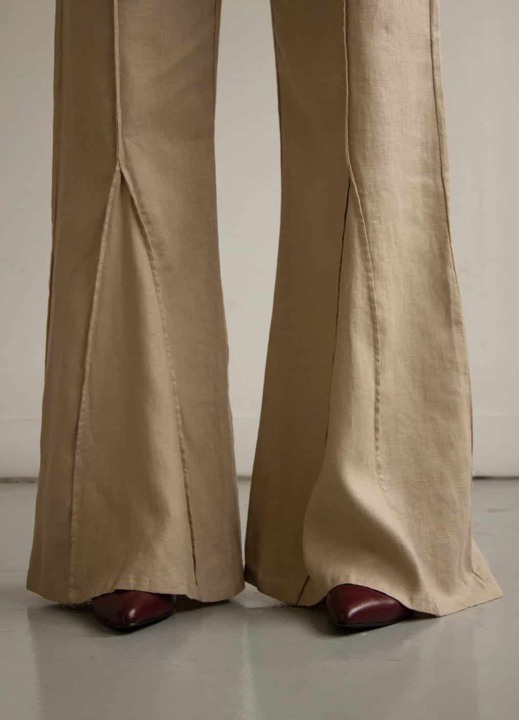 Pantalón Aire de lino | Mocca - miniatura 6