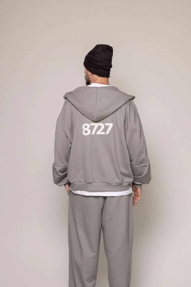 Hoodie 87/27 Sgo-Gris - miniatura 2