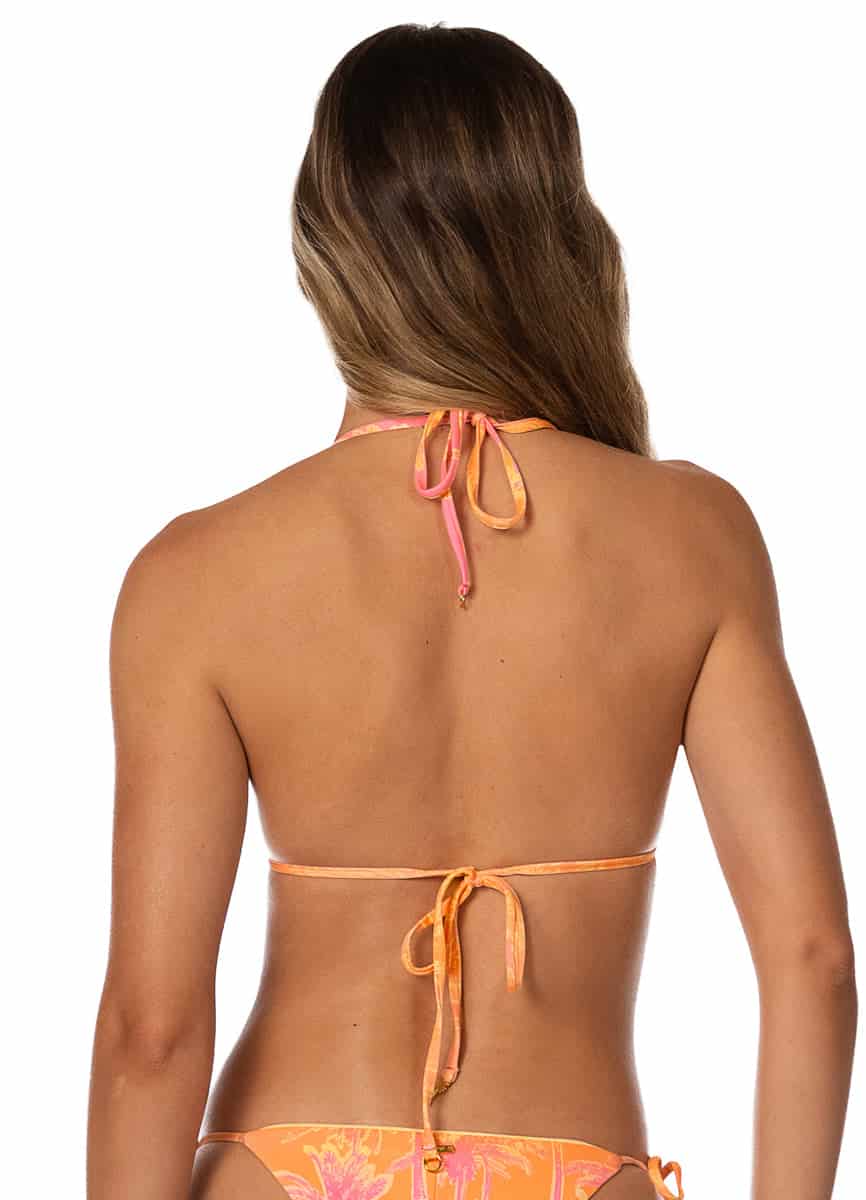 Maaji Dreamy Tropic Balming Sliding Triangle Bikini Top - miniatura 4
