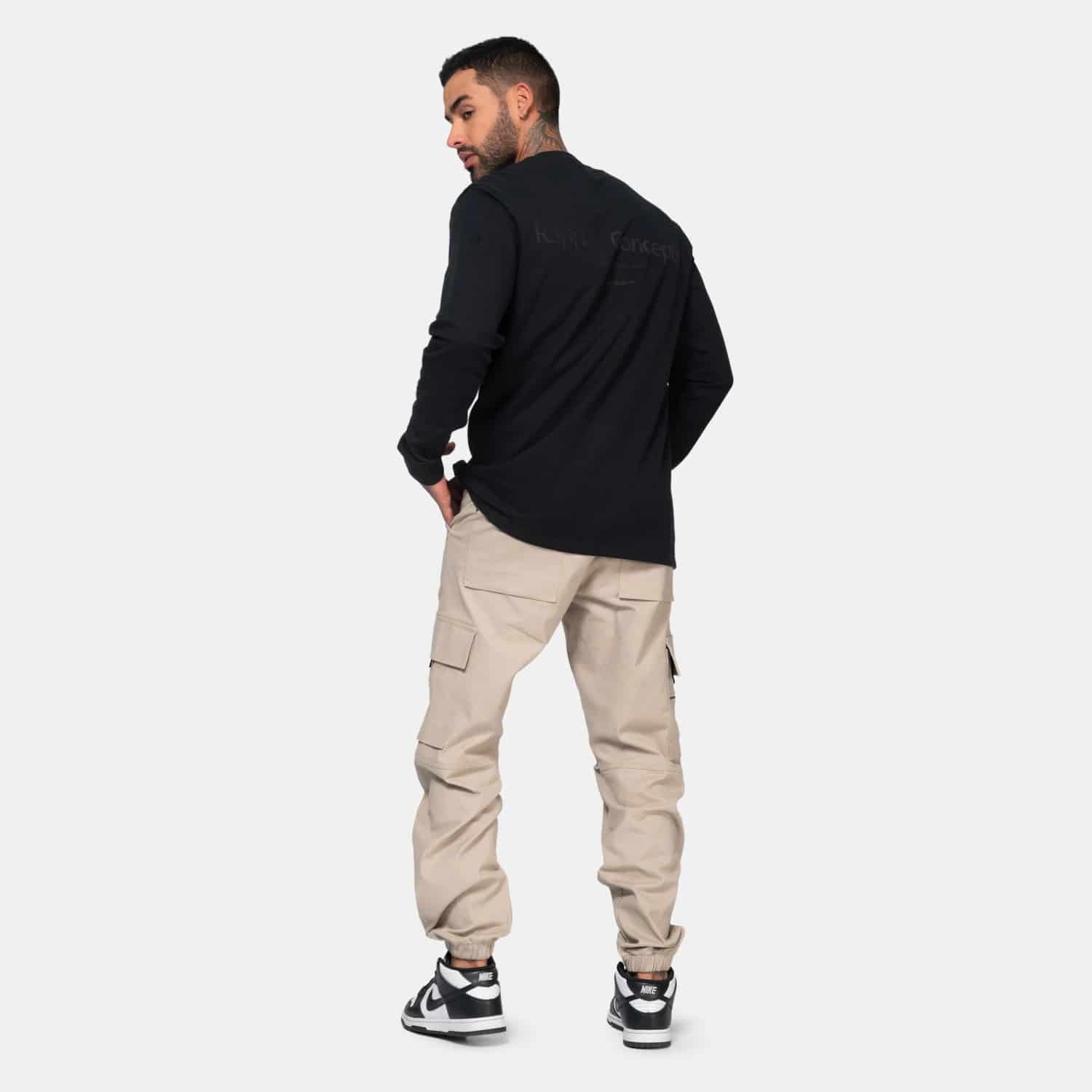 Long Sleeve Essential Black - miniatura 4
