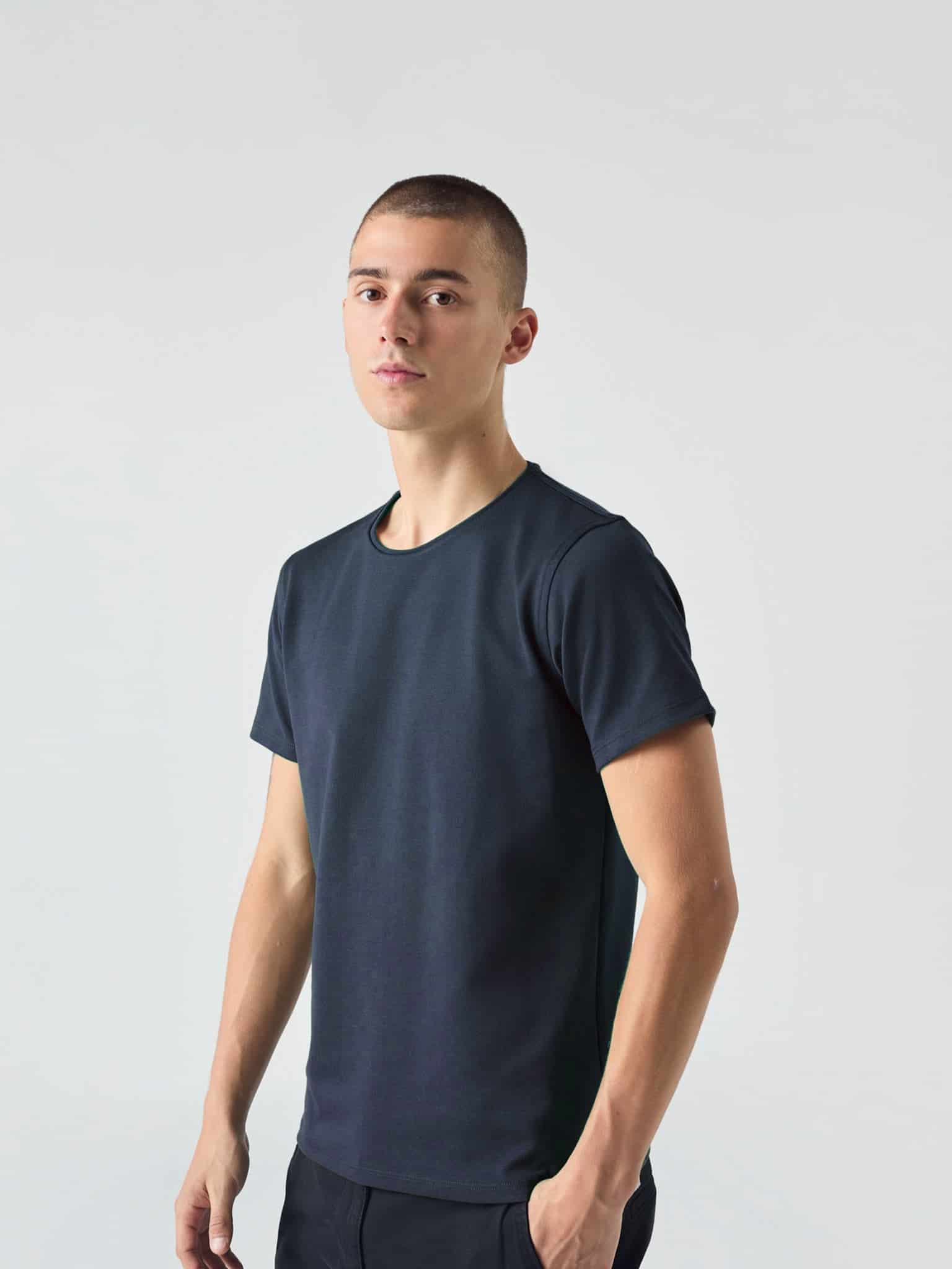 Camiseta Azul Oxford V2 - miniatura 2