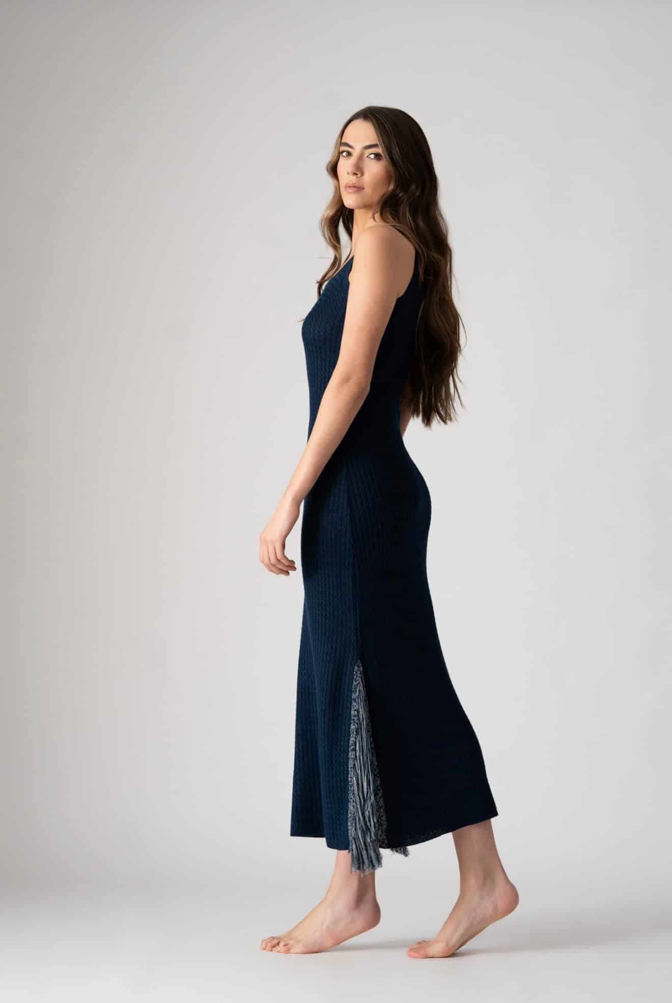 Vestido Alba Azul - miniatura 3