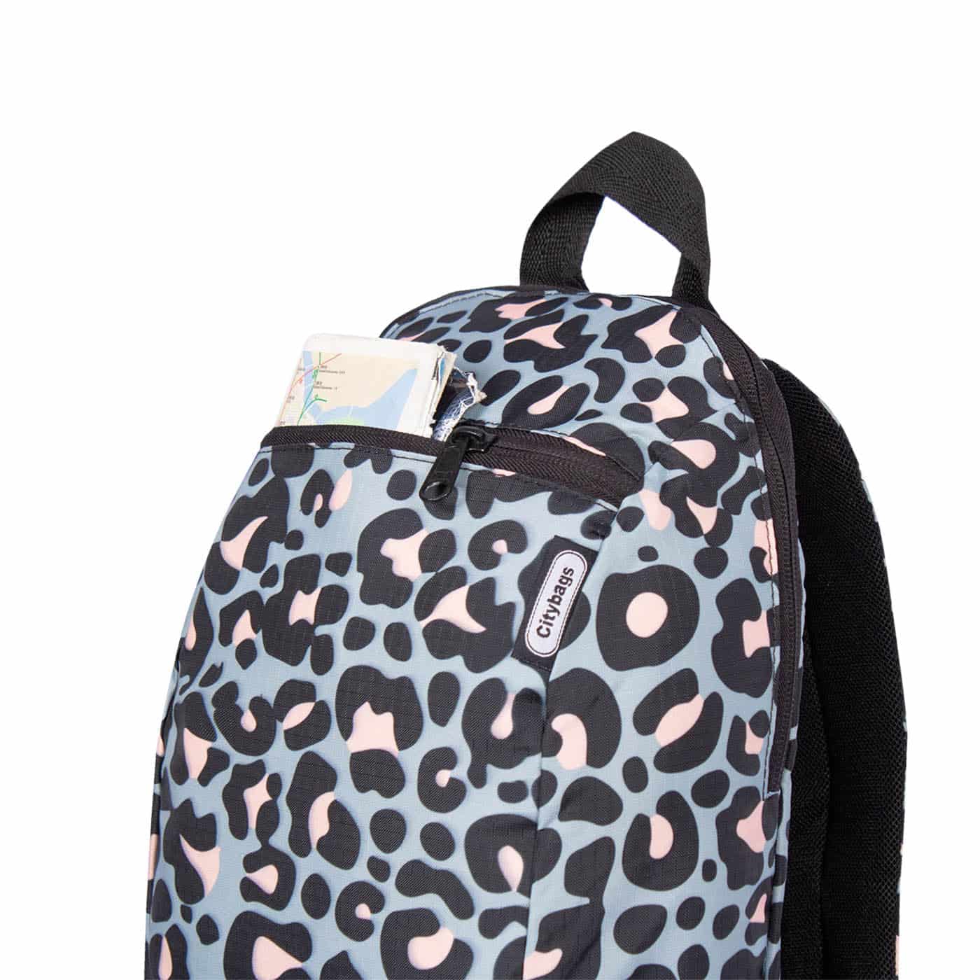 Morral Trekking ULTRA Estampado Pink Citybags Multicolor - miniatura 5