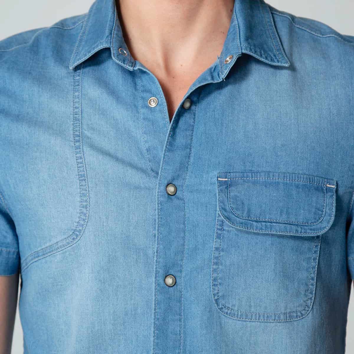 Camisa Denim Regular Texas - miniatura 4