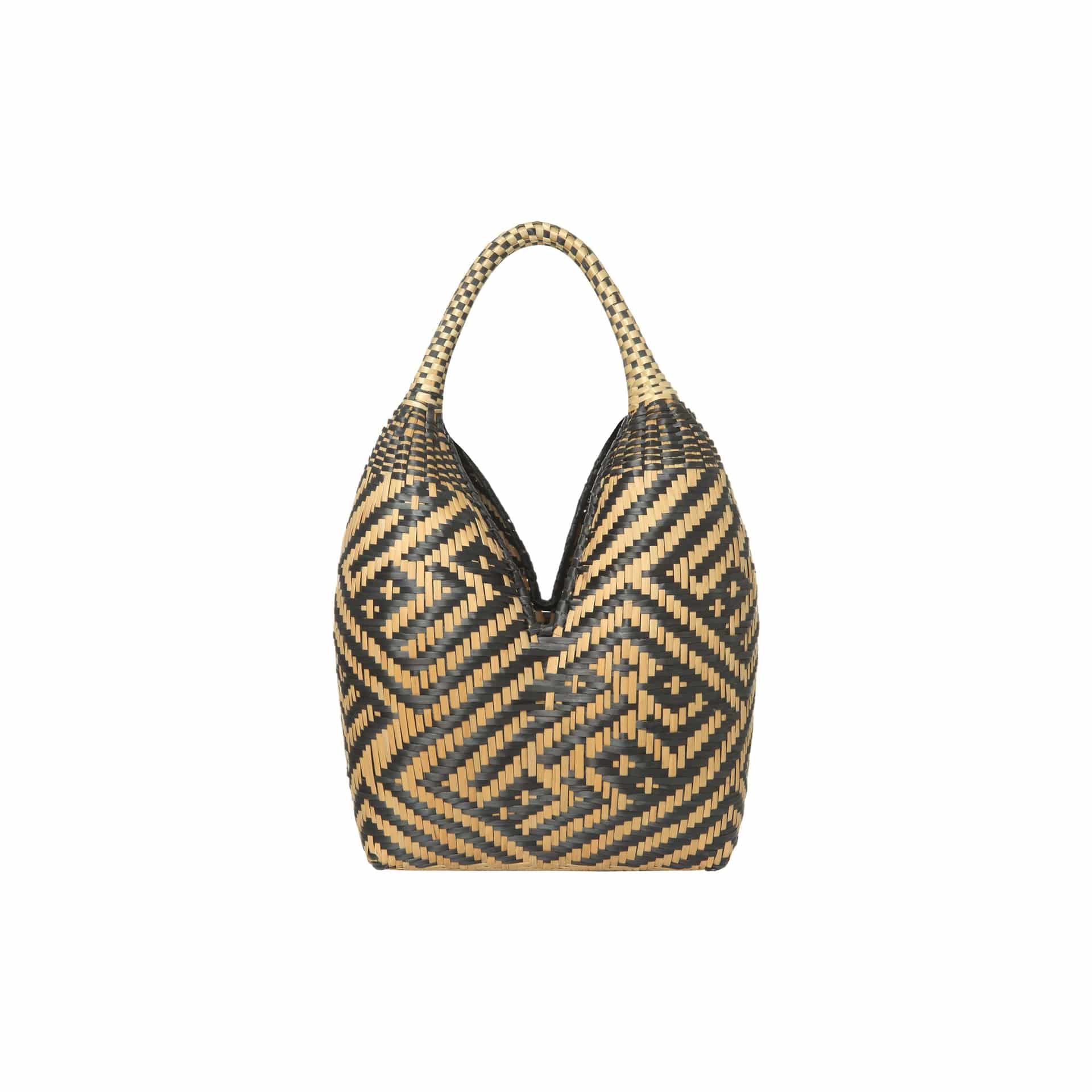 Canasto 4 Tetas Beige y Negro - miniatura 1