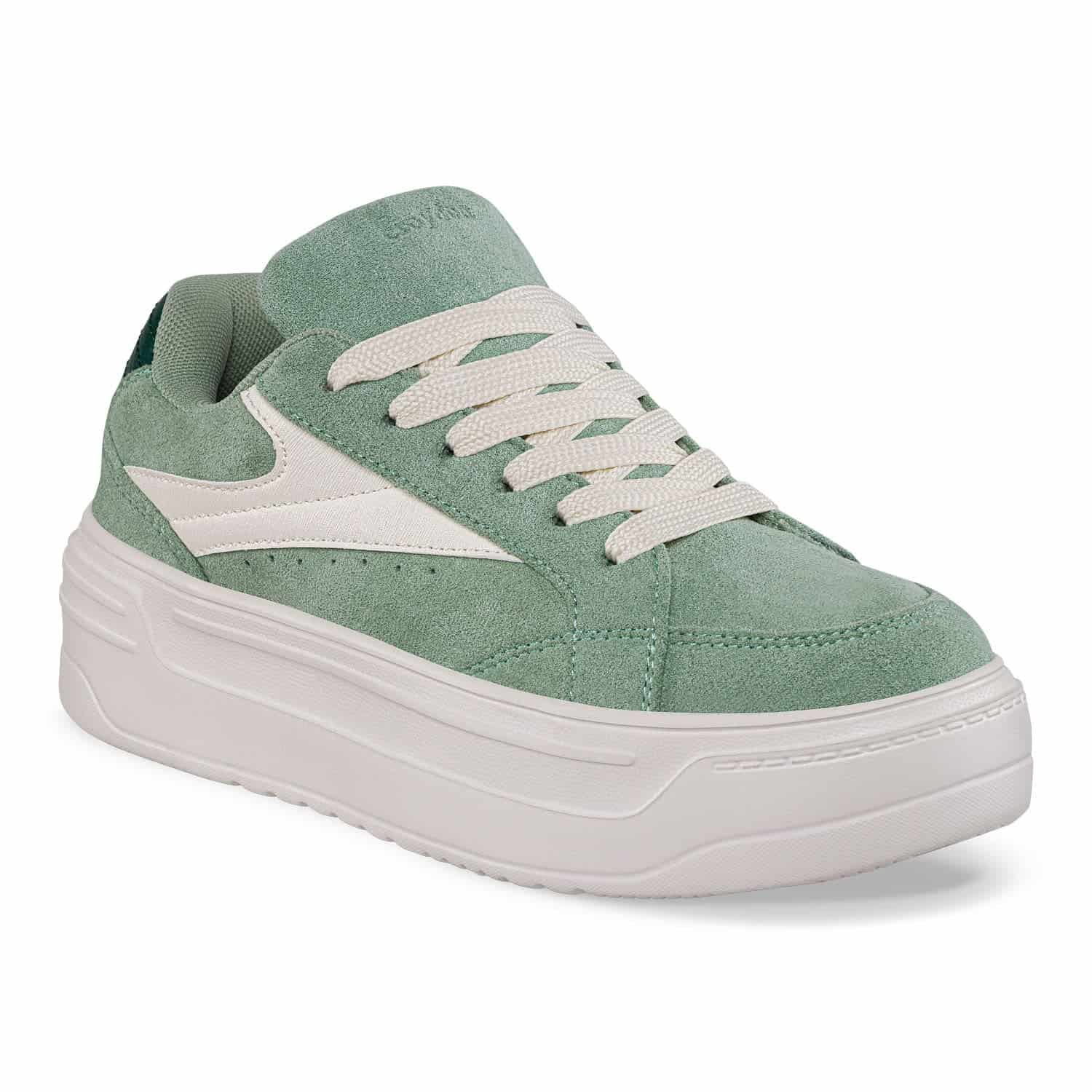 Tenis Casuales Lobot Verde Croydon Para Mujer - miniatura 1