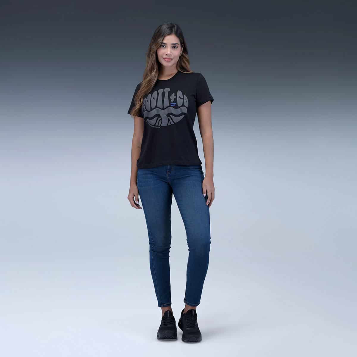 Camiseta Negra Mujer - miniatura 4