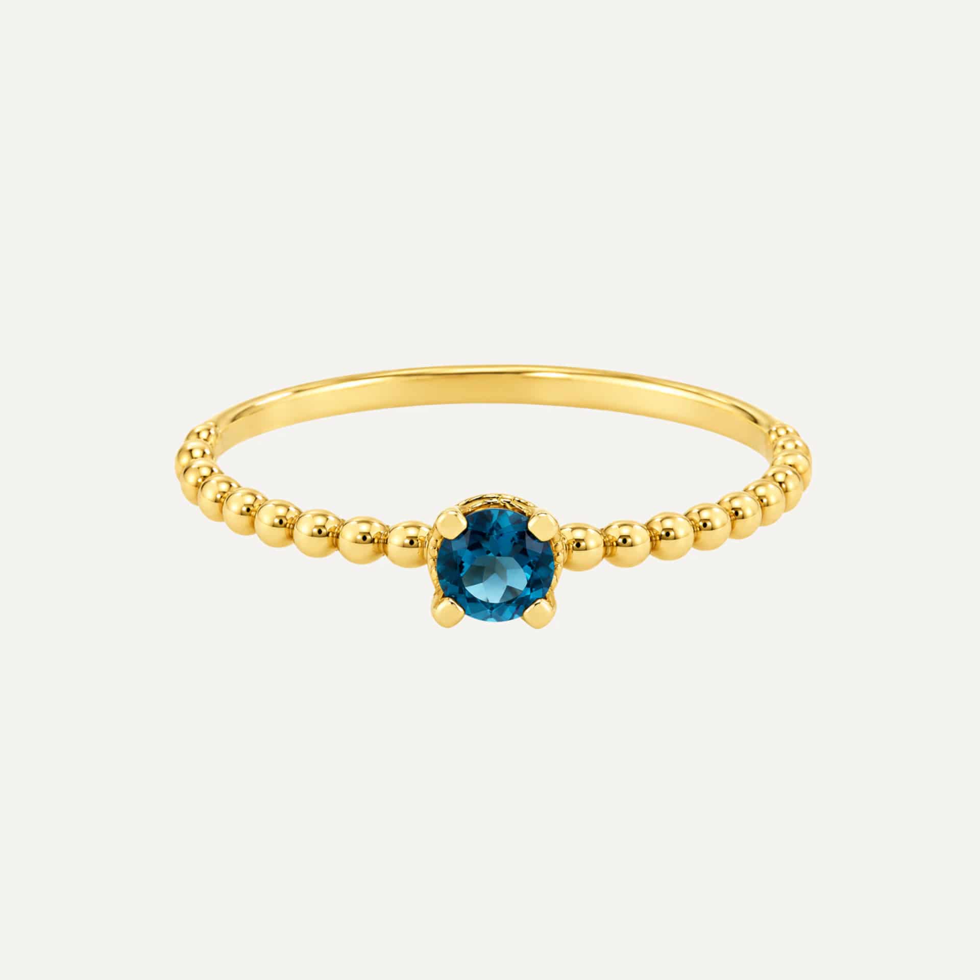 Anillo Birthstone dots - miniatura 6