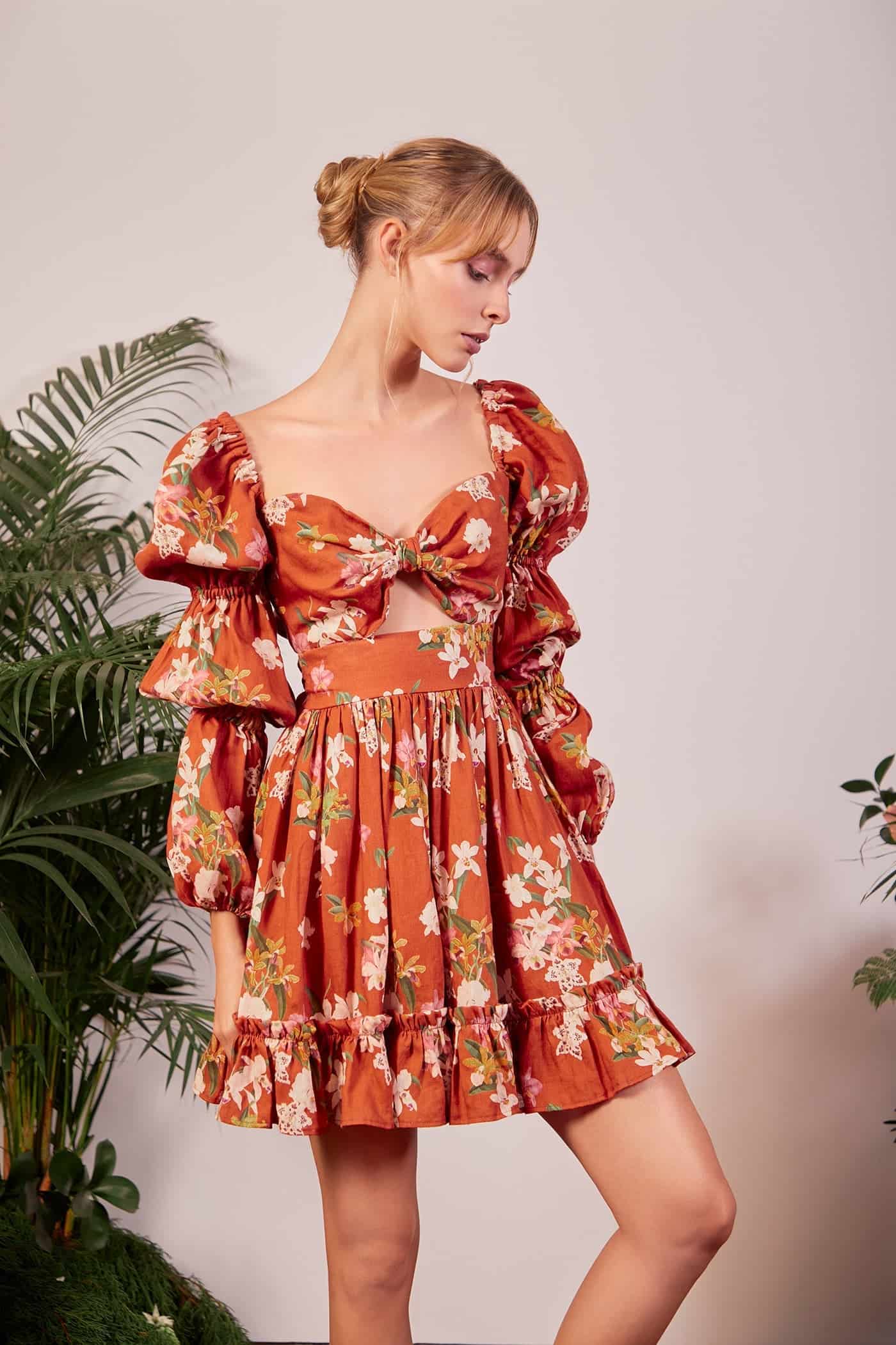 Caléndula Amore Mini Dress - miniatura 2