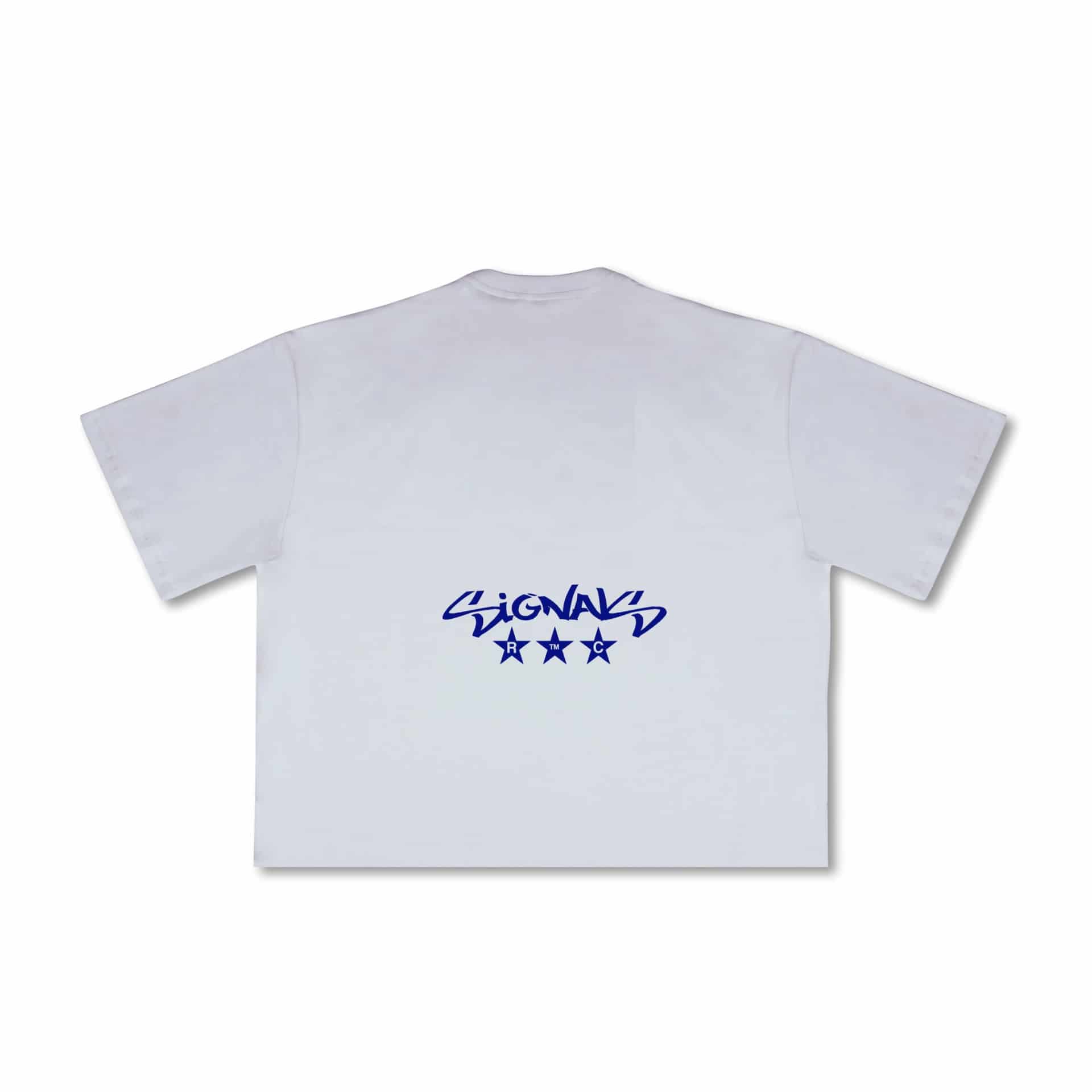 T-shirt Boxy Signals Blanca - miniatura 2