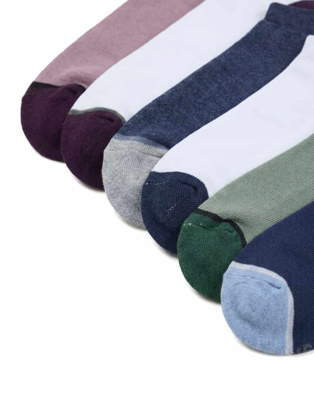 6 pares de medias tobilleras surtido hombre - miniatura 3