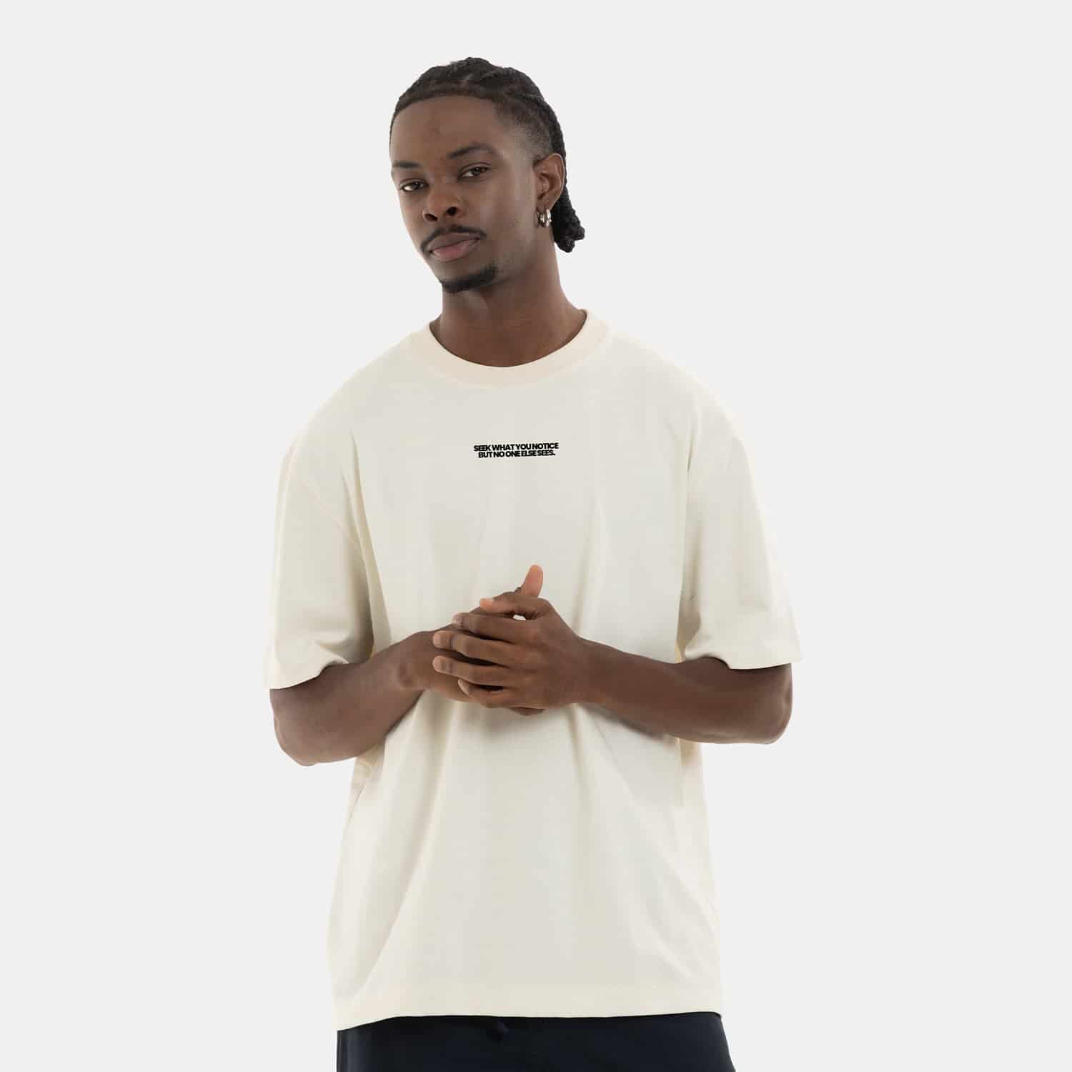 Essential Statement Tee Ivory - miniatura 1