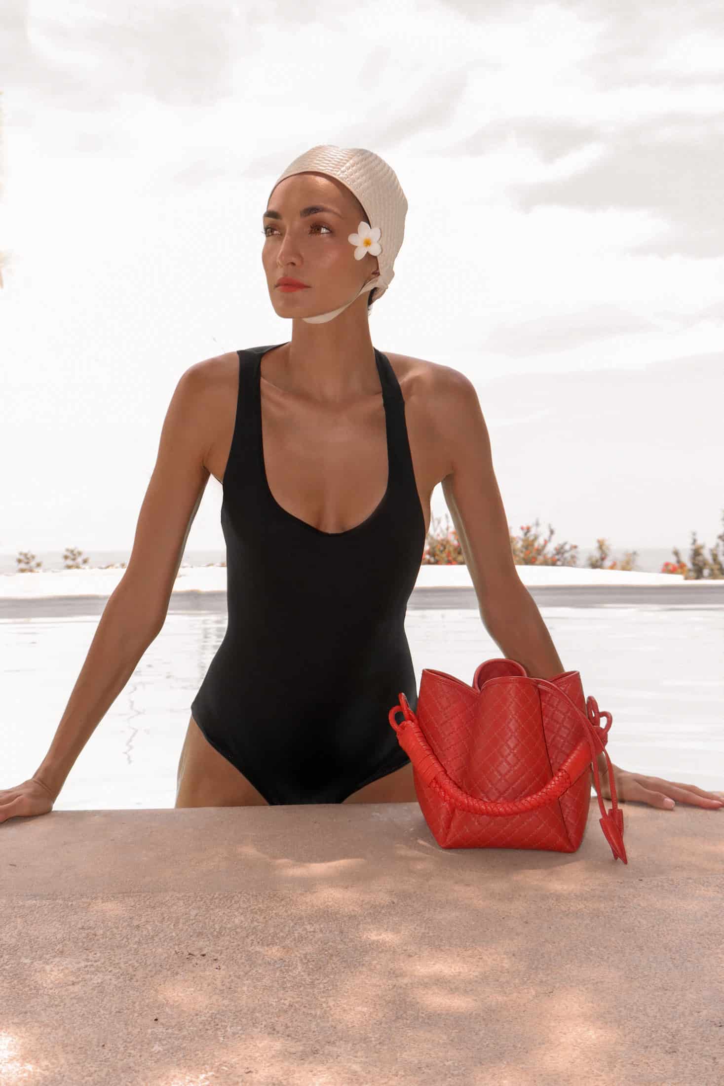 Tulip Bucket Bag, Coral - miniatura 2