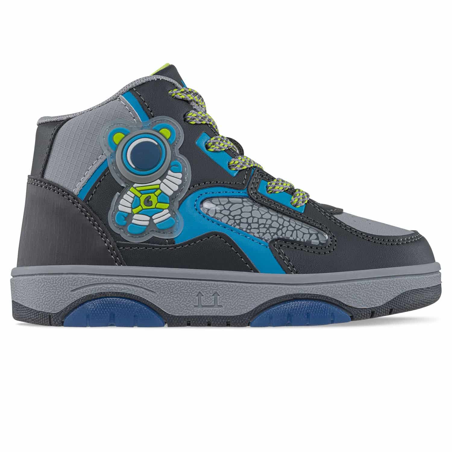 Tenis con Luces Torin Gris Osc Los Gomosos para Niño - miniatura 2