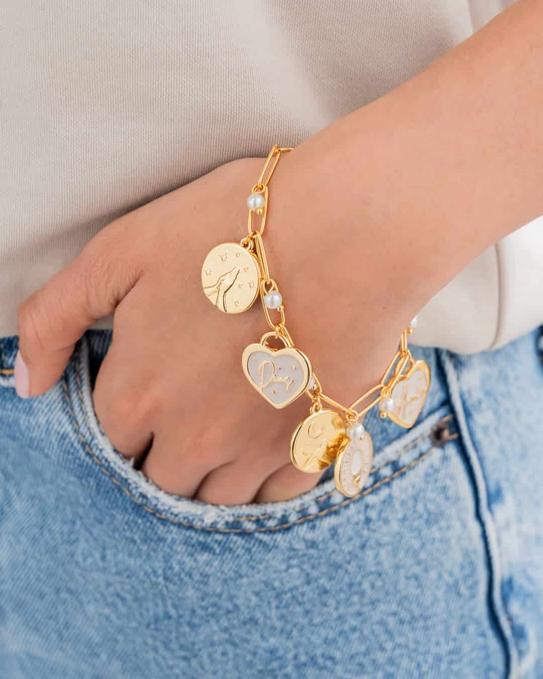 Pulsera Padre Nuestro + caja especial - miniatura 2