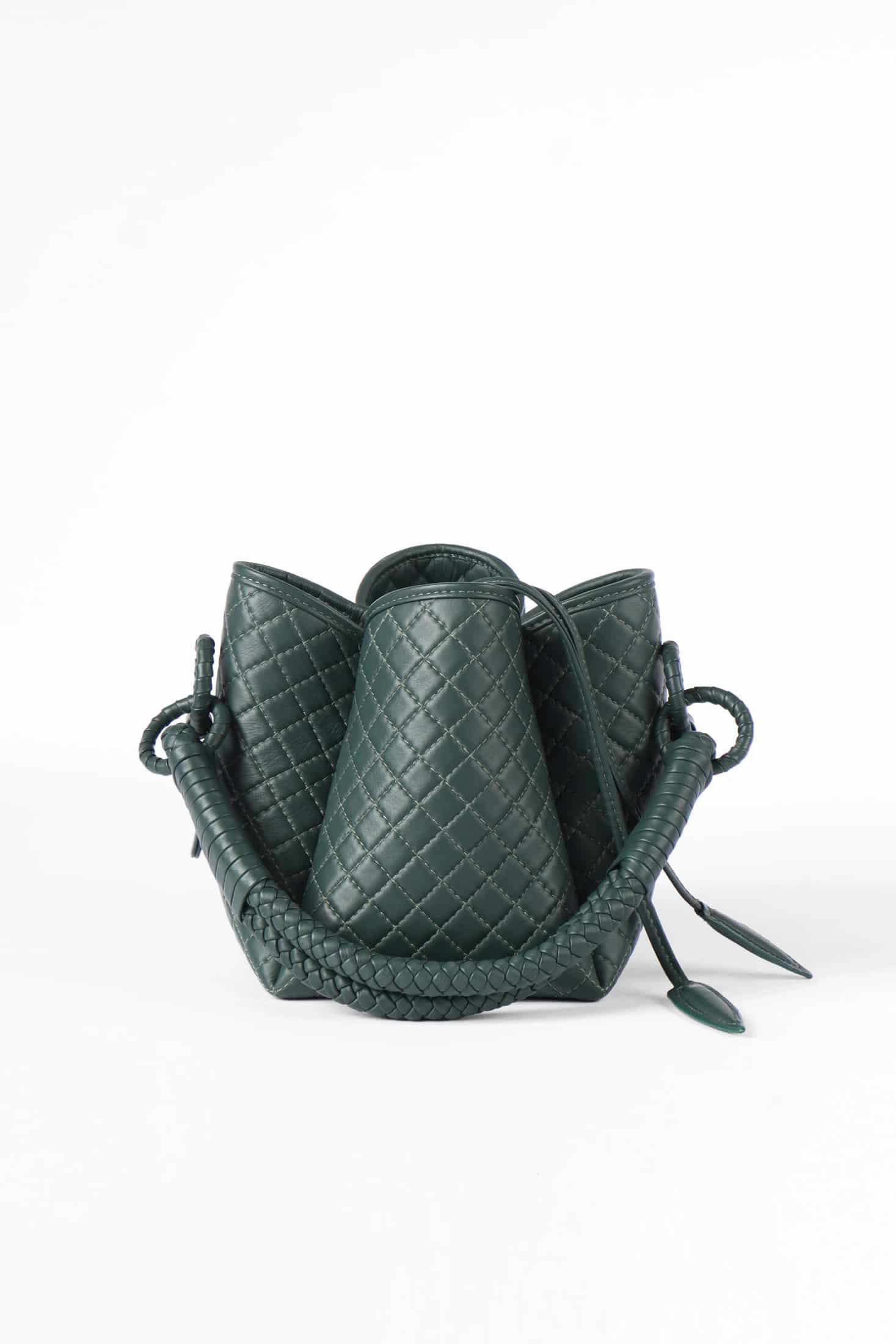 Tulip Mini Bucket Bag, Green - miniatura 1