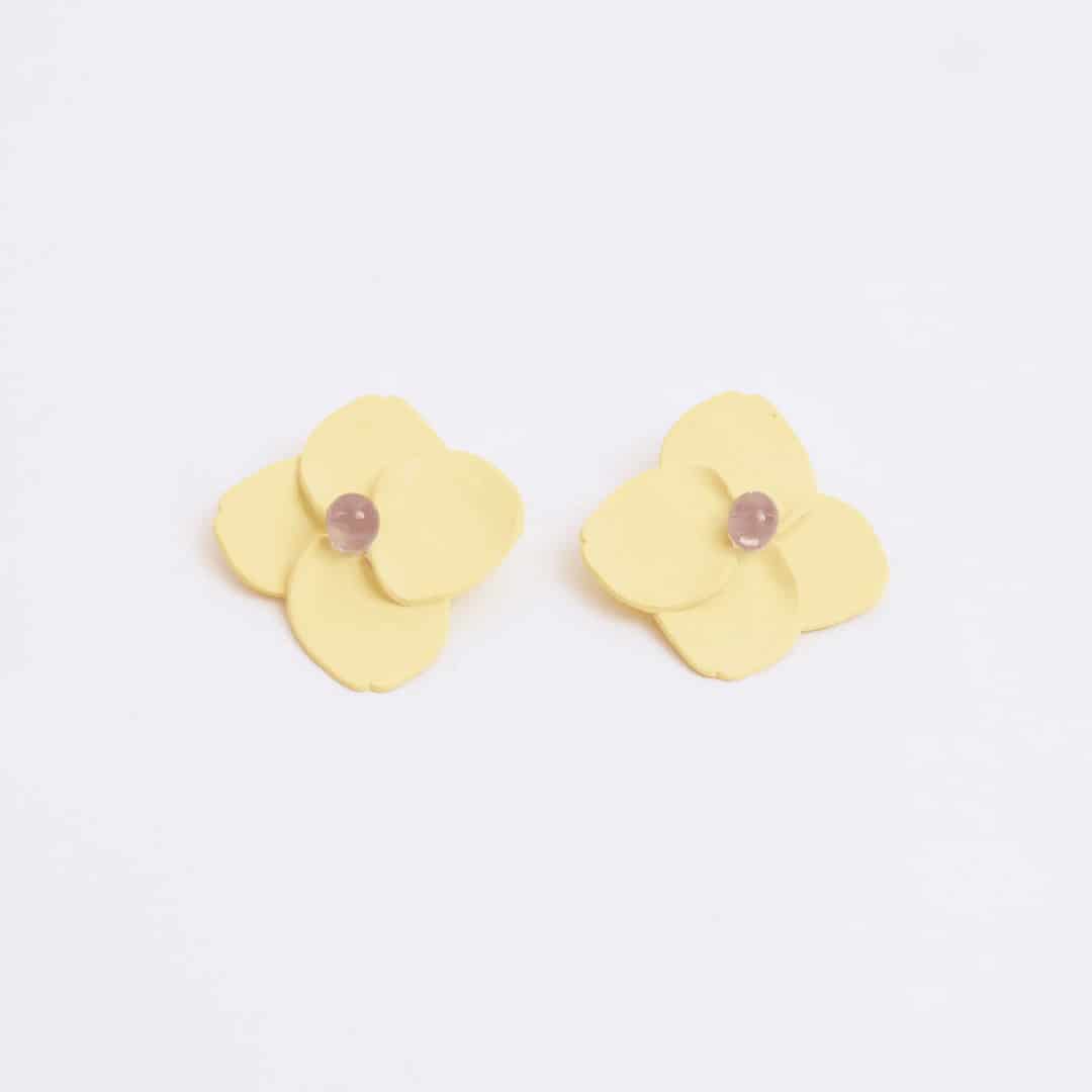 Aretes Lucié Flor Mini - miniatura 2
