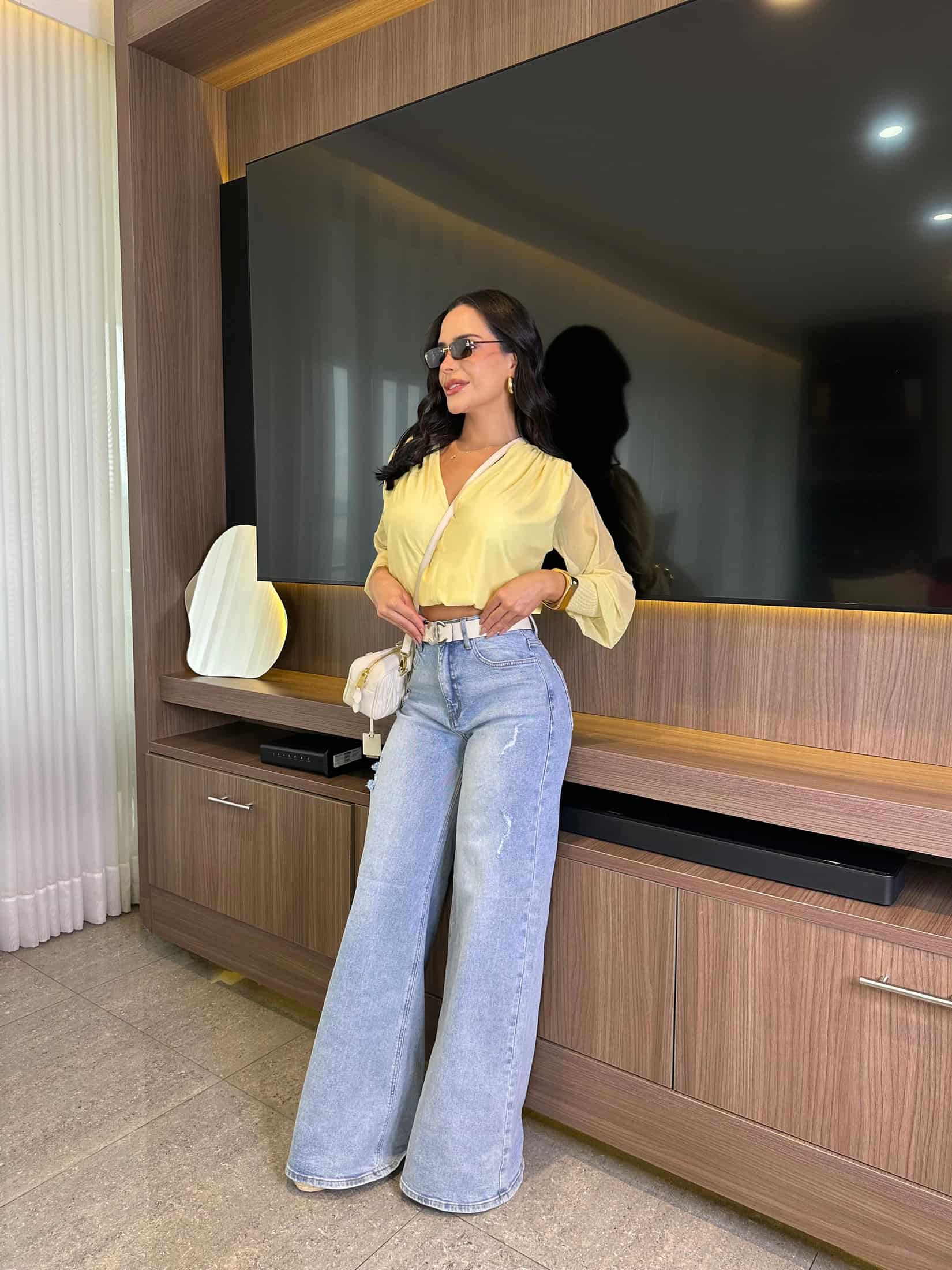 BLUSA BELEN AMARILLO - miniatura 3