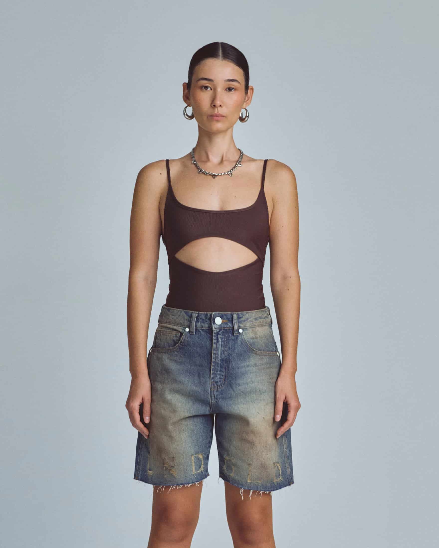 Basics Bodysuit Brown - miniatura 2