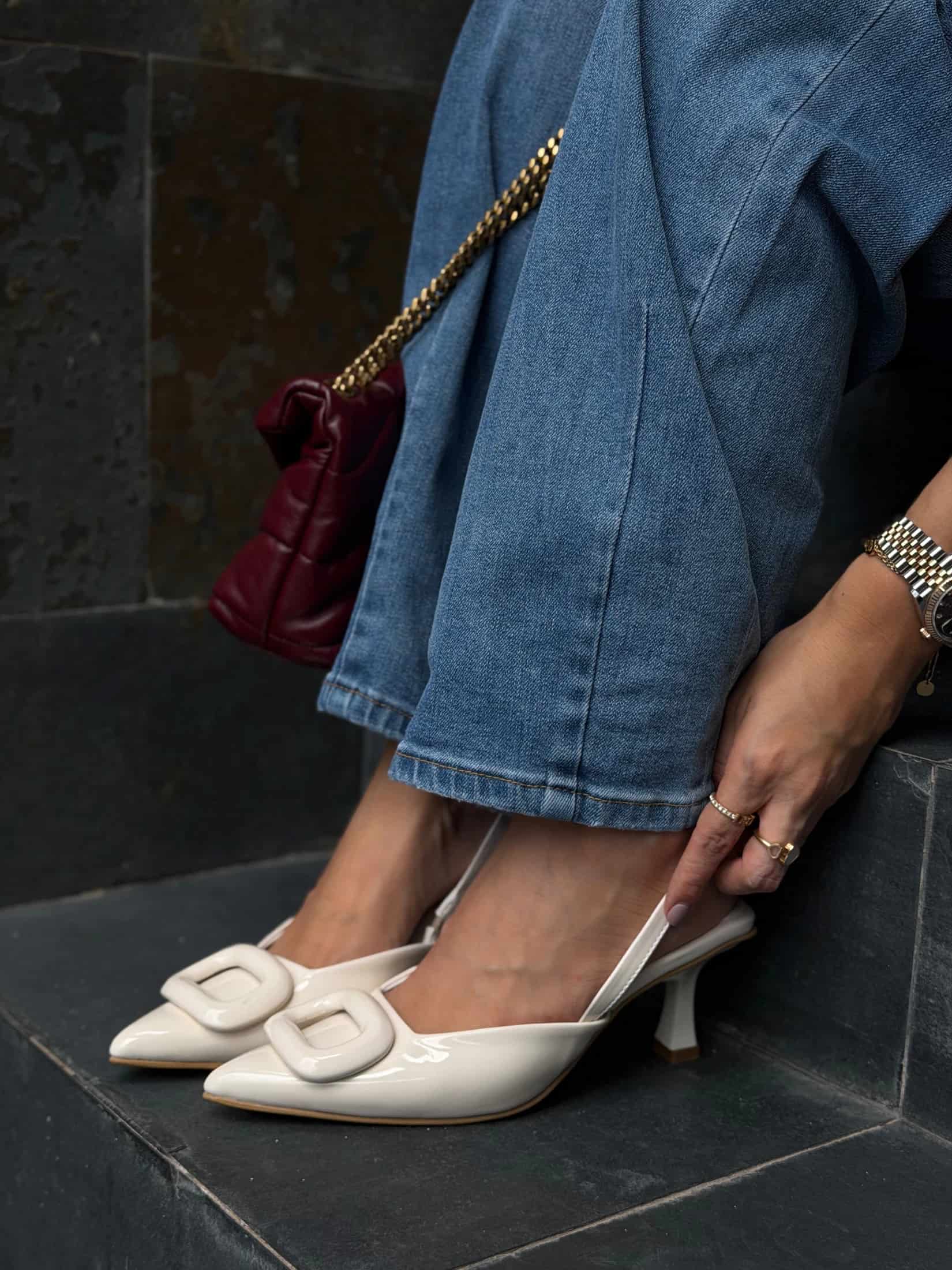 STILETTOS AMELIE PERLA - miniatura 1