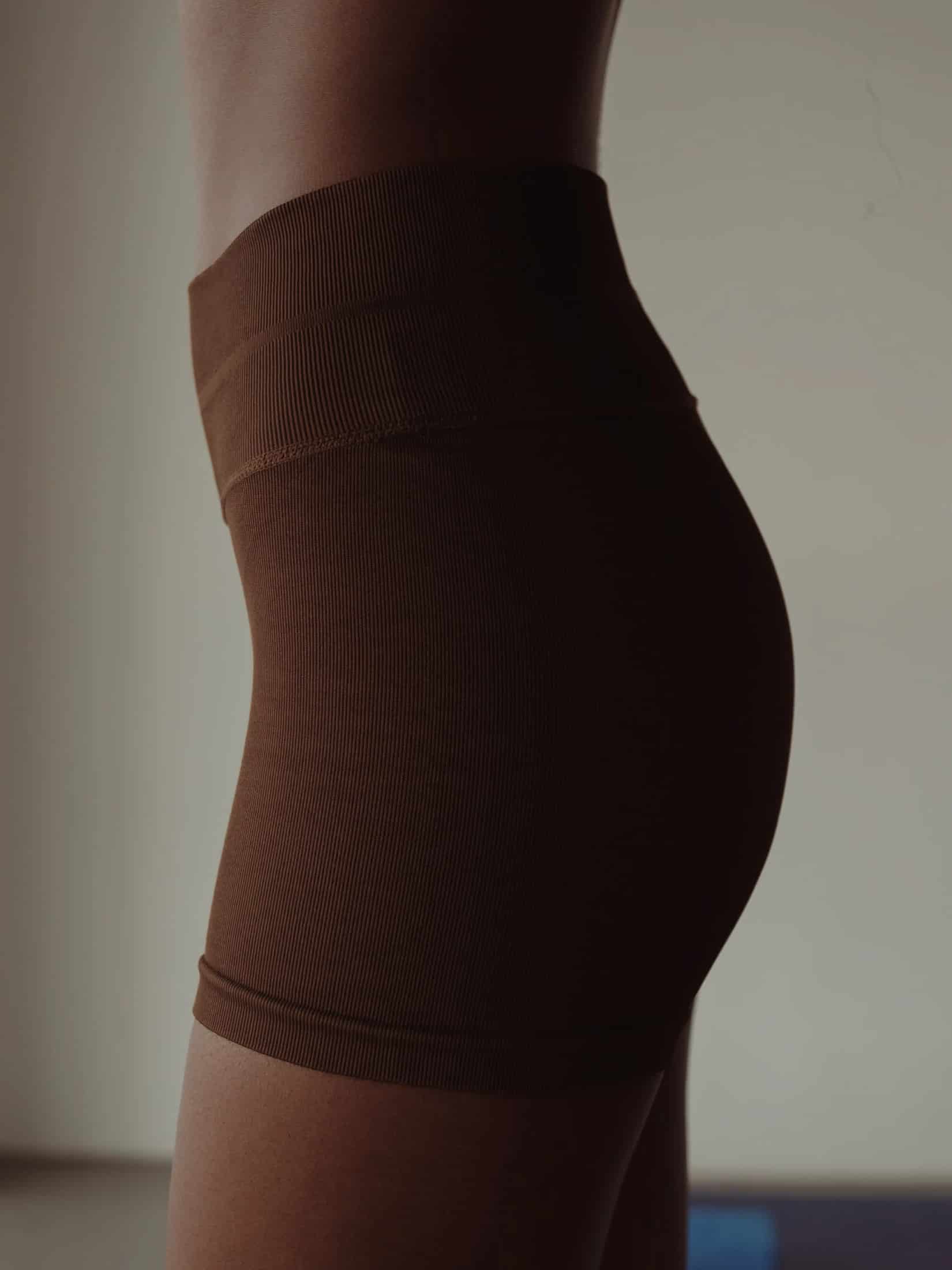 SHAPER SEAMLESS MINI SHORT - SEPIA - miniatura 5