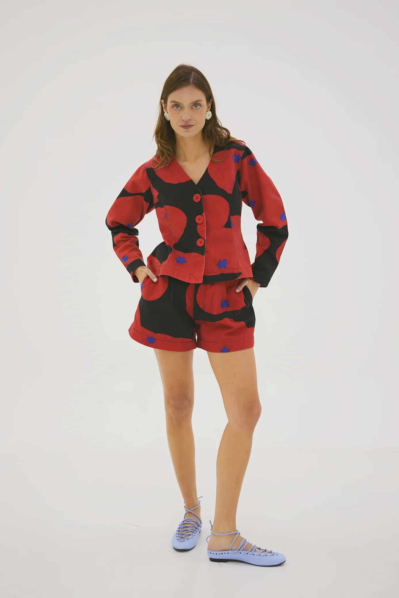 Short Hellen Tomates Noche - miniatura 1