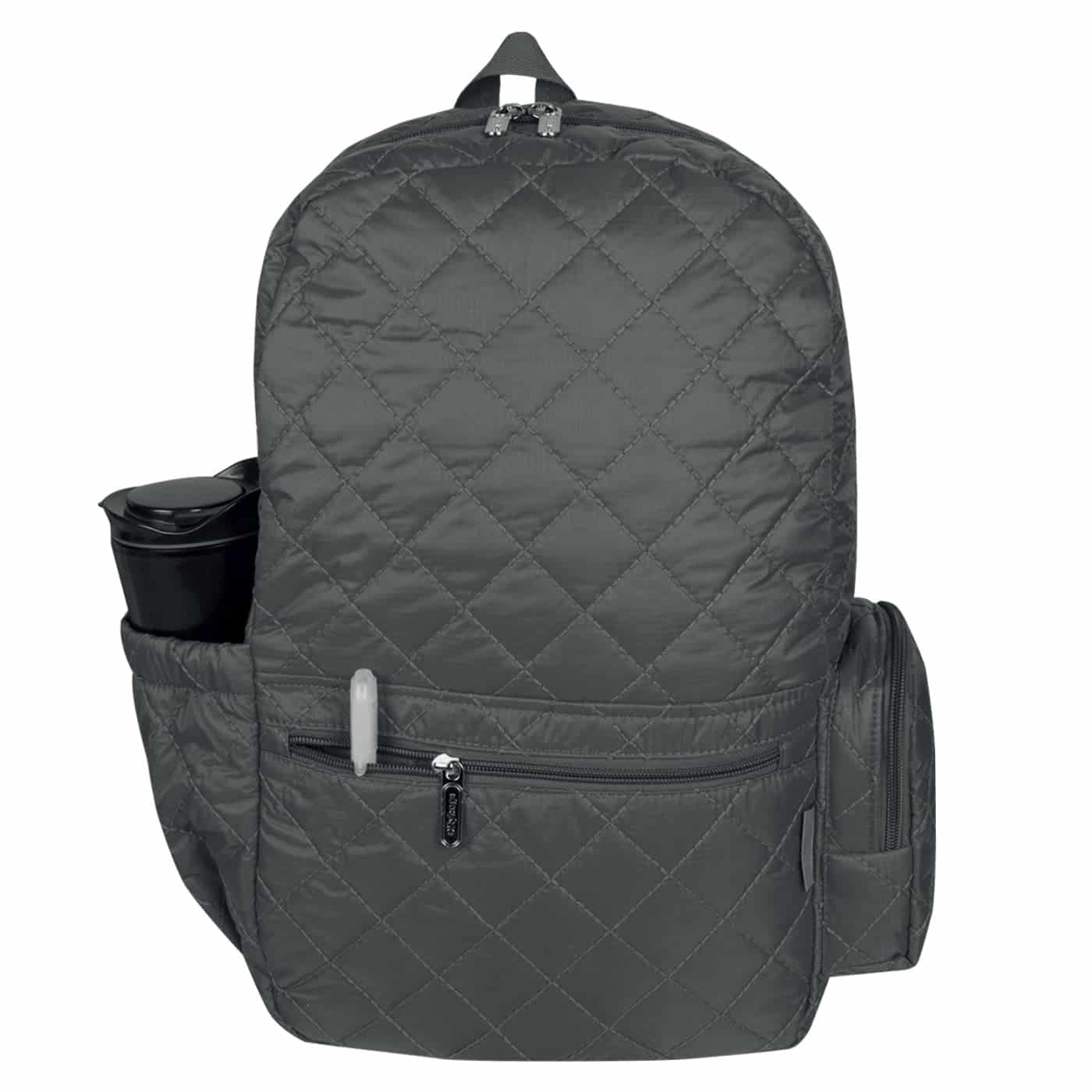Morral Plegable Puffer Negro - miniatura 12