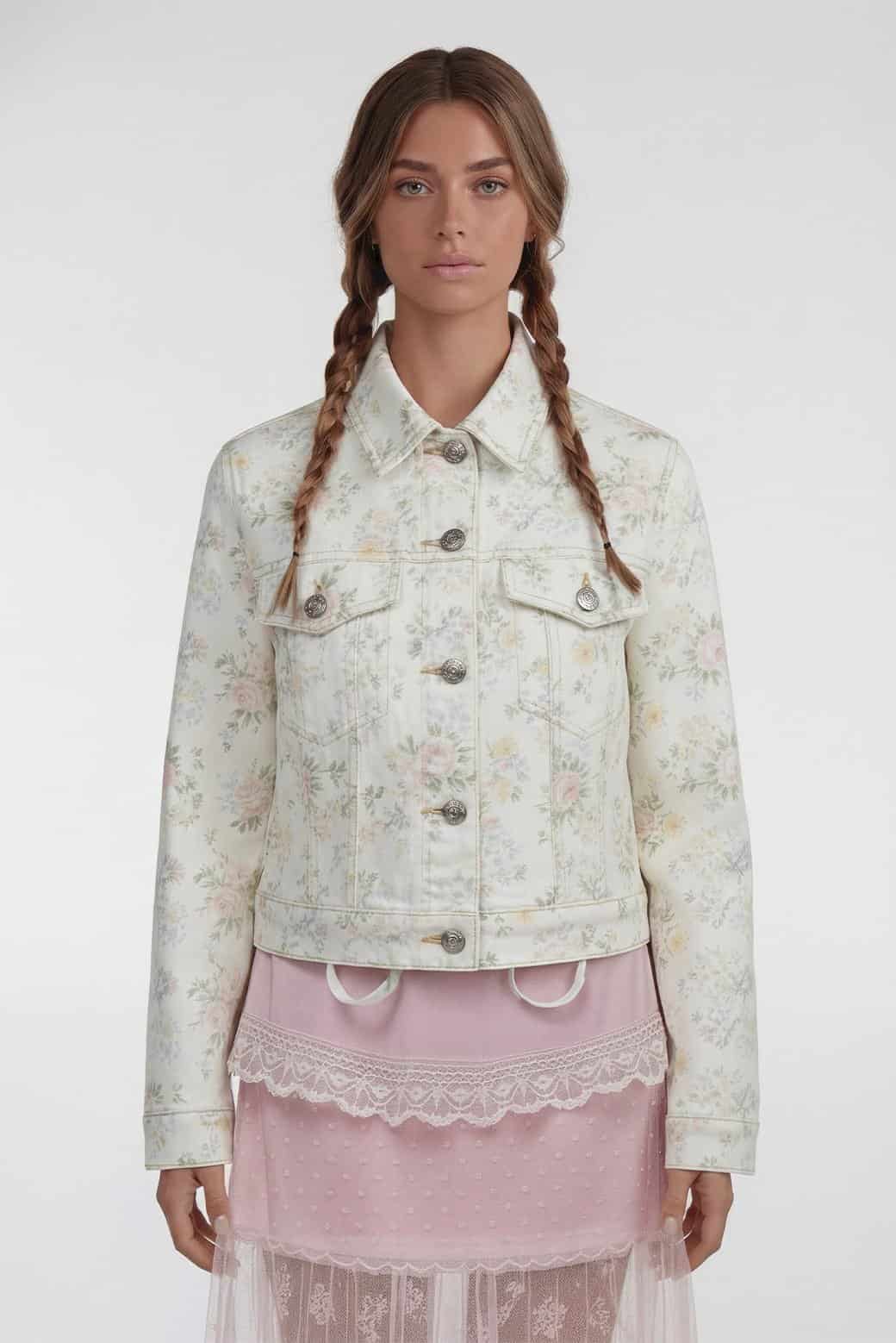 🌸 Flor de Vainilla Chaqueta - miniatura 1
