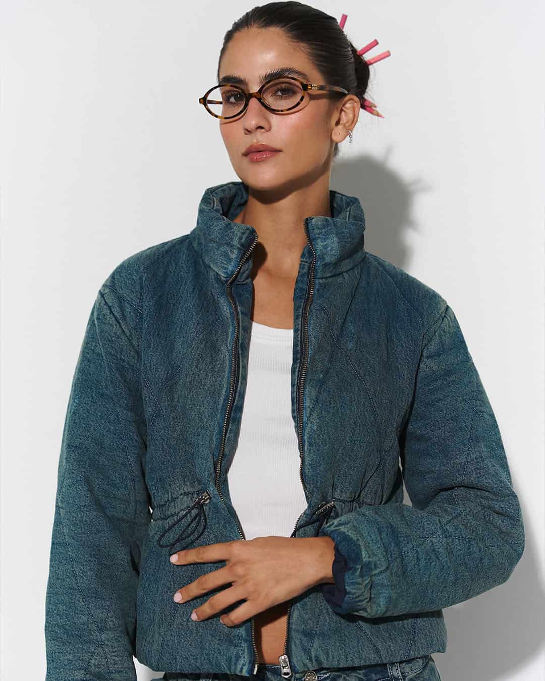 Chaqueta denim simetría - miniatura 5