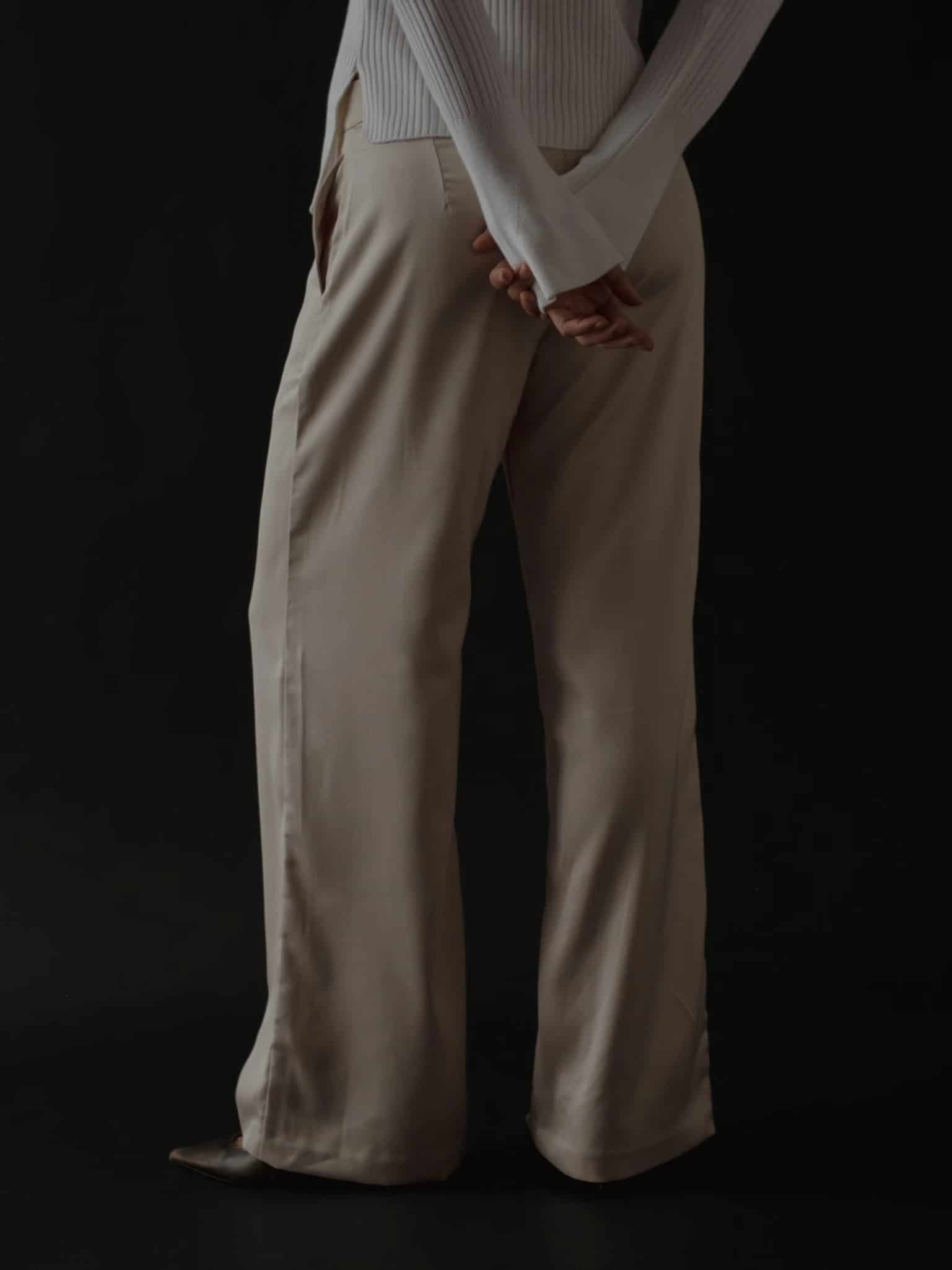 NOT SO MODEST TROUSER - SAND PEARL - miniatura 6