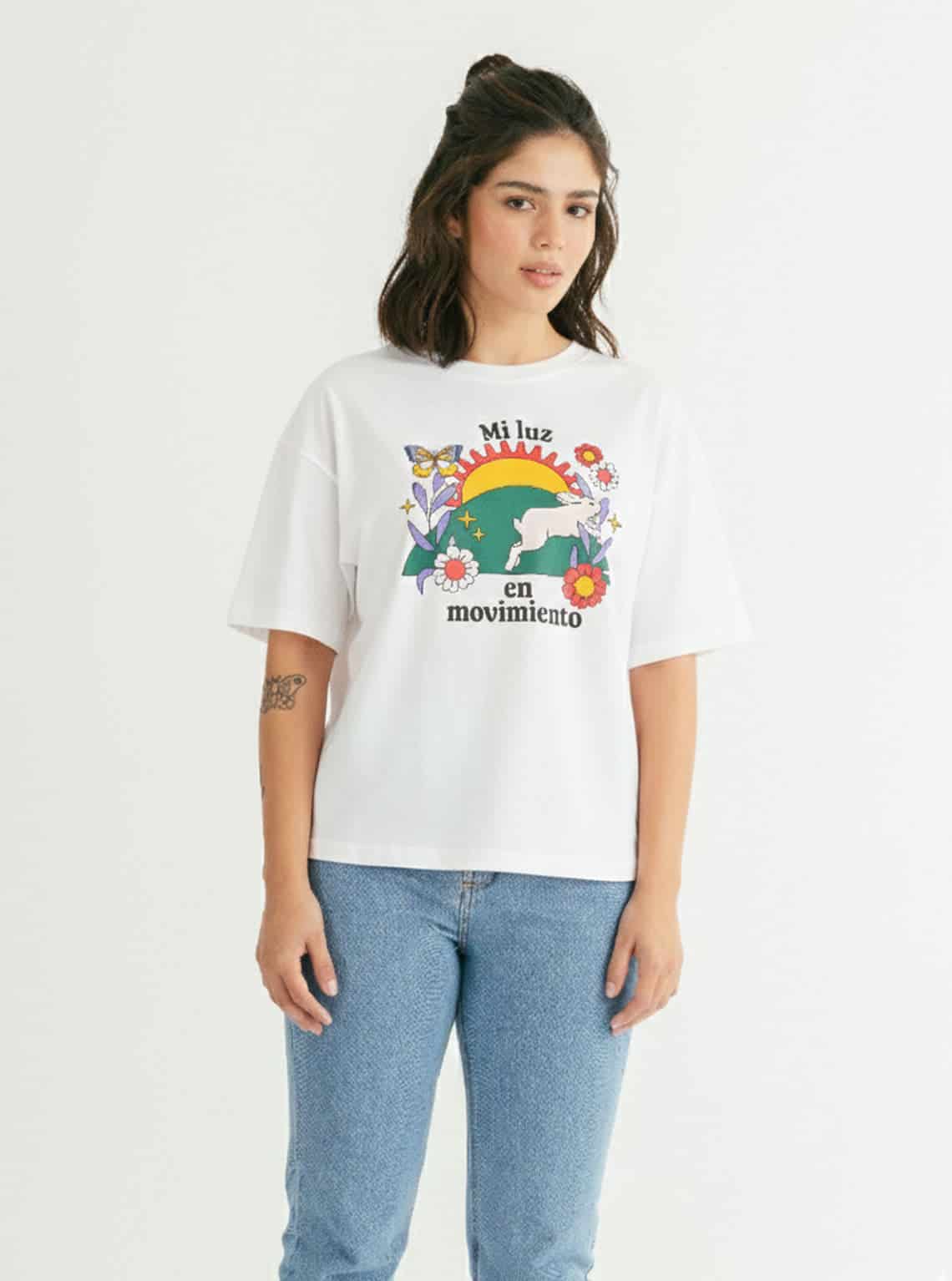 CAMISETA LUZ EN MOVIMIENTO - miniatura 3