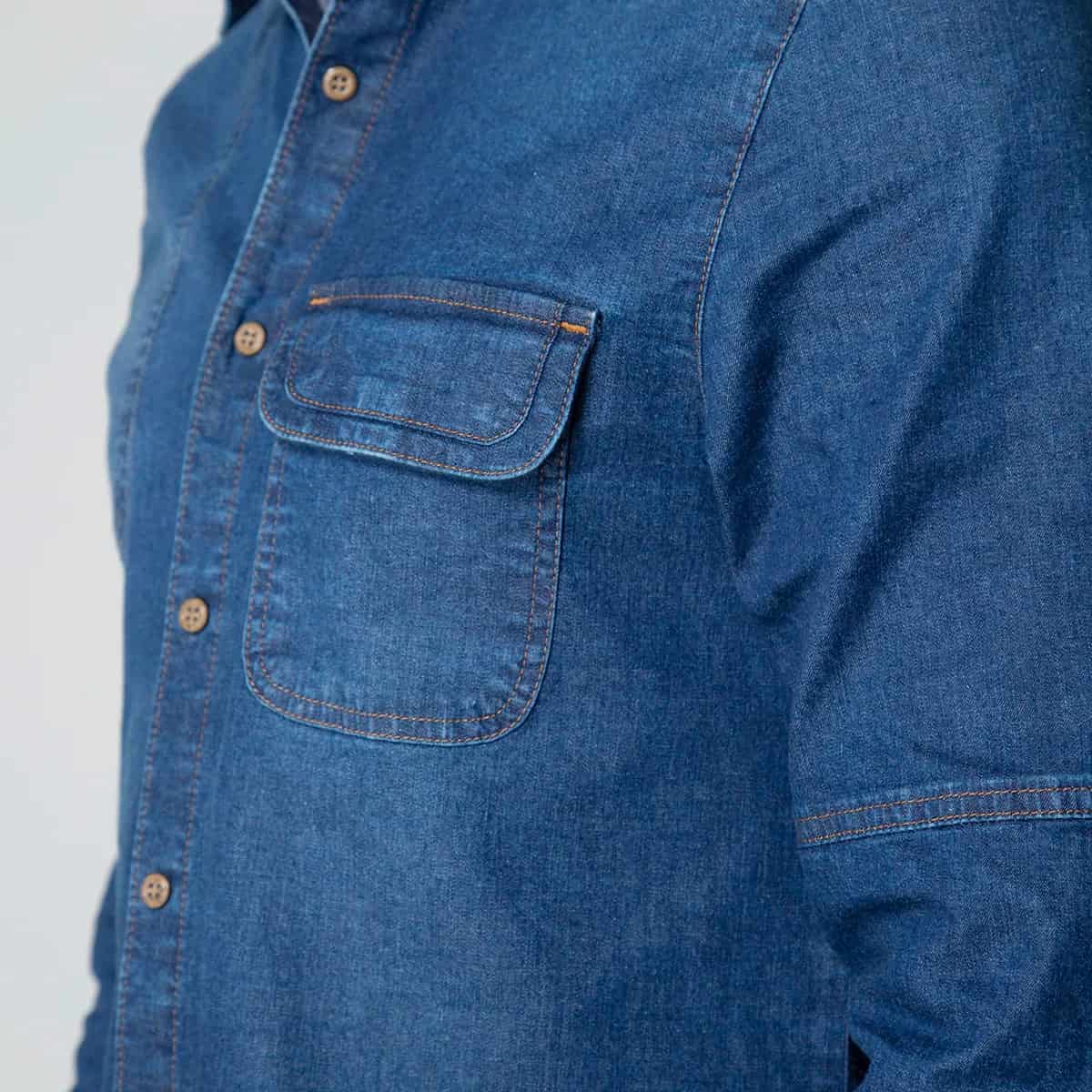 Camisa Denim Regular Dallas - miniatura 6