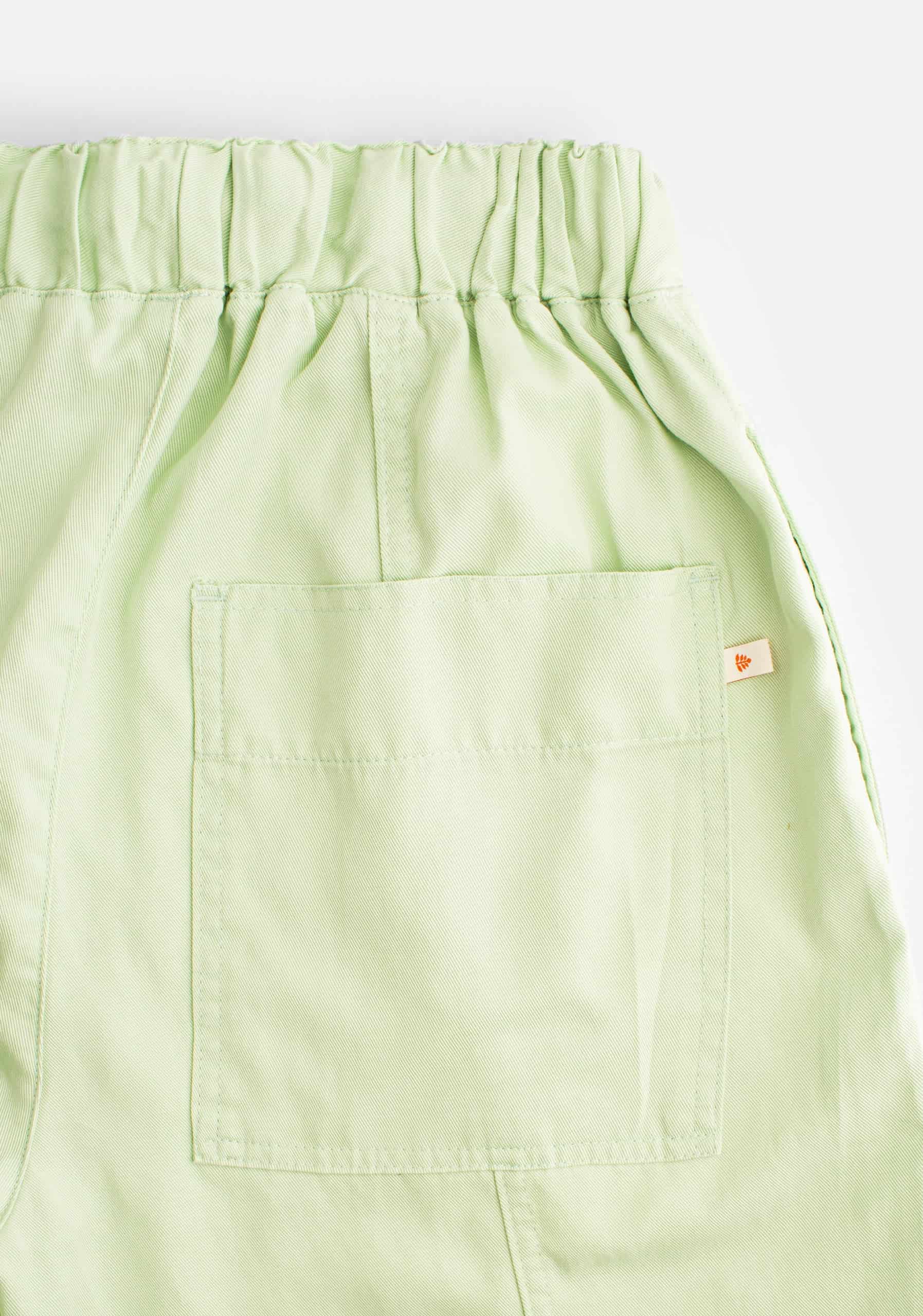Pantalon M Woolf Jogger Tencel Verde Claro - miniatura 4