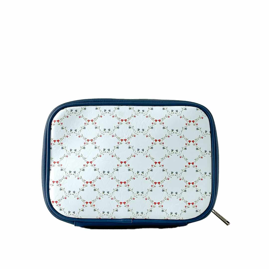 Cosmetiquera Para Mujer Estonia Estampada Y Azul Love Is In The Air - miniatura 2