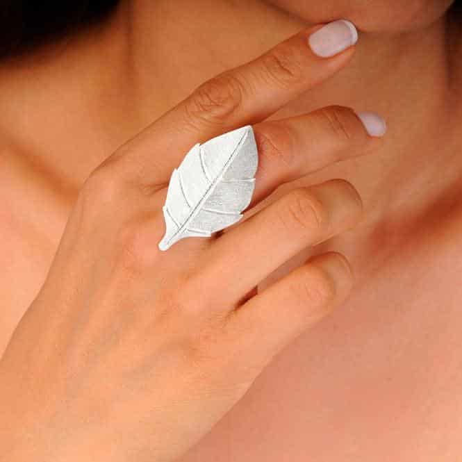 Anillo Hoja Edén - miniatura 1
