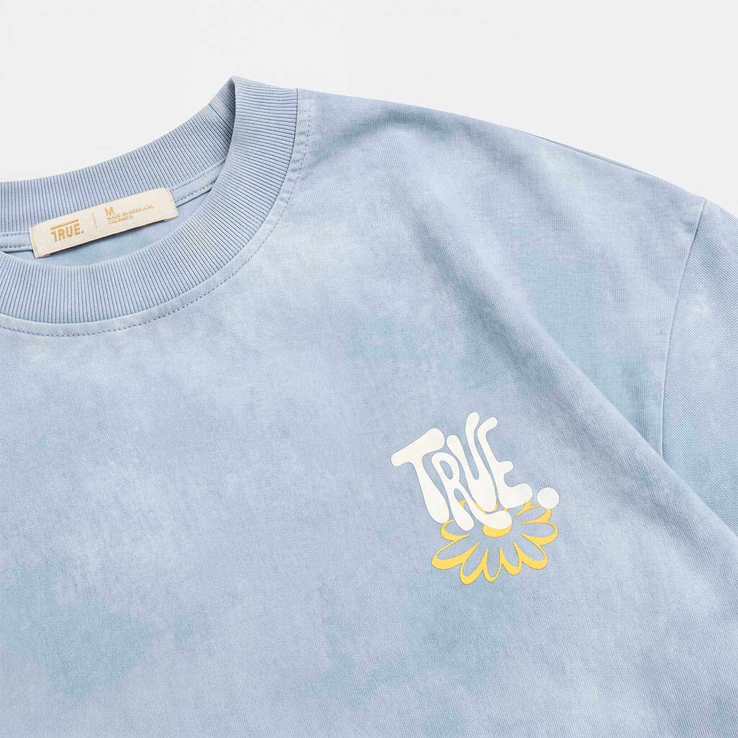 Bloom Boxy T-Shirt - Washed Blue - miniatura 7