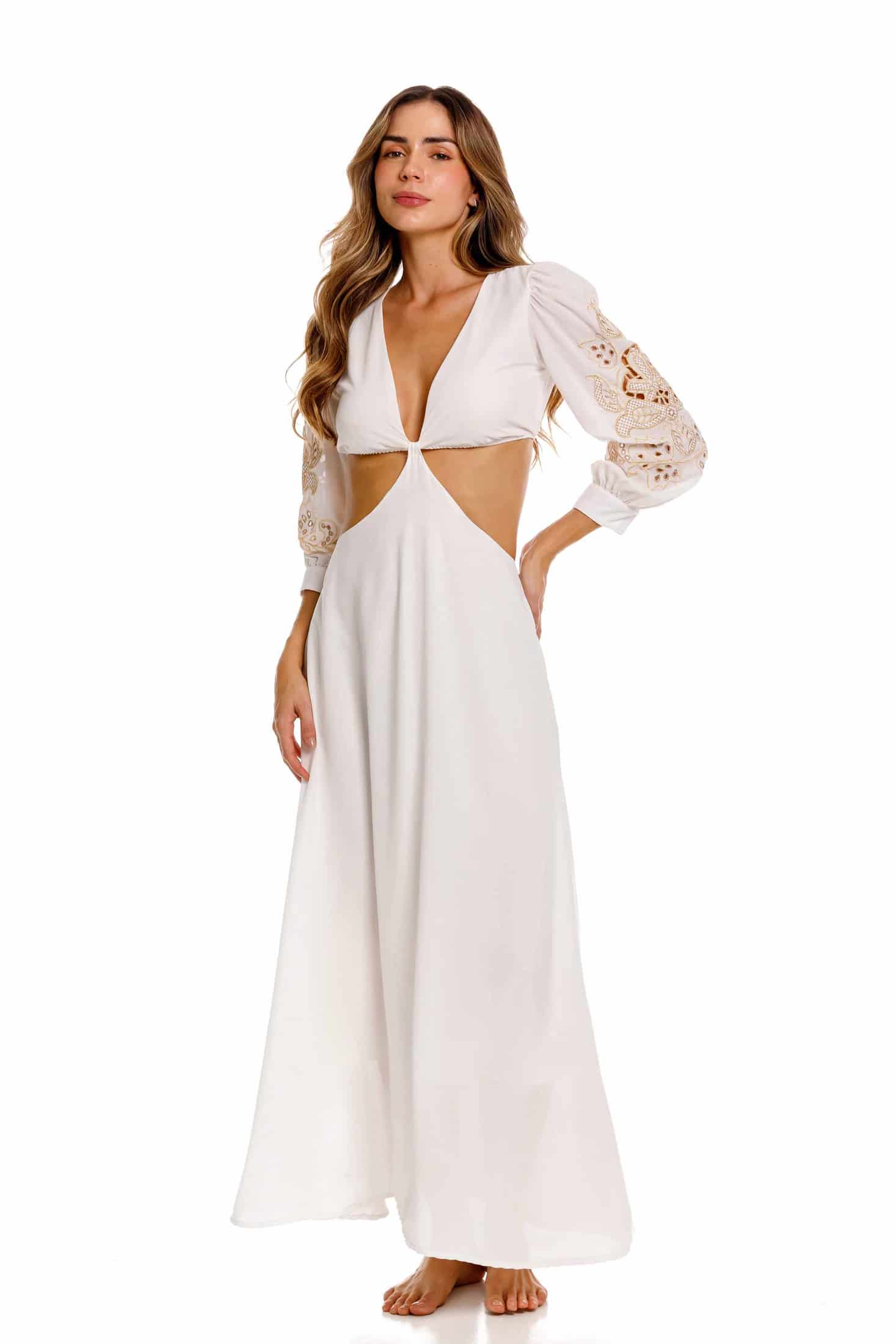 Vestido Costa blanca - miniatura 1