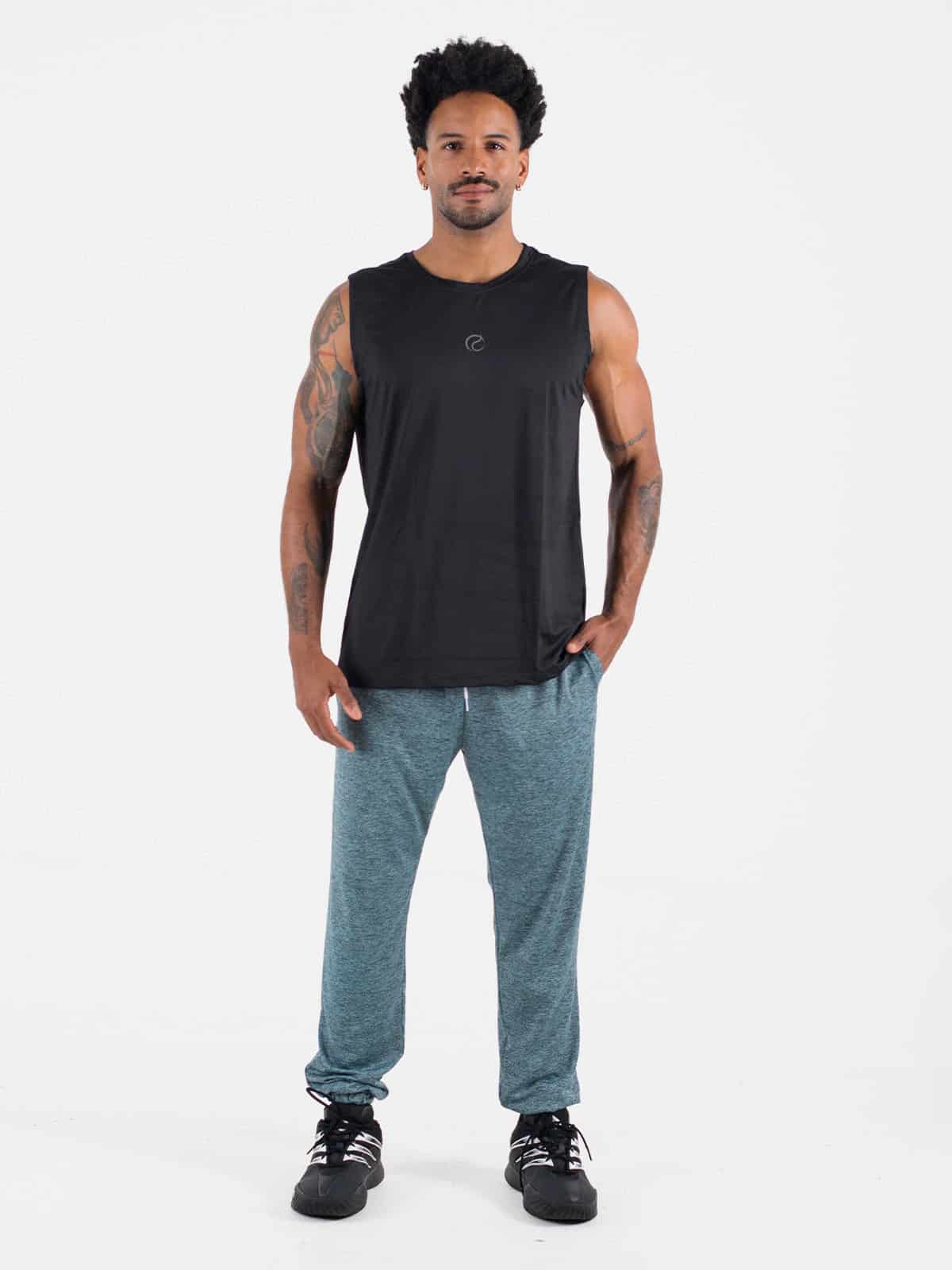 Jogger samba sport azul claro jasped - miniatura 2